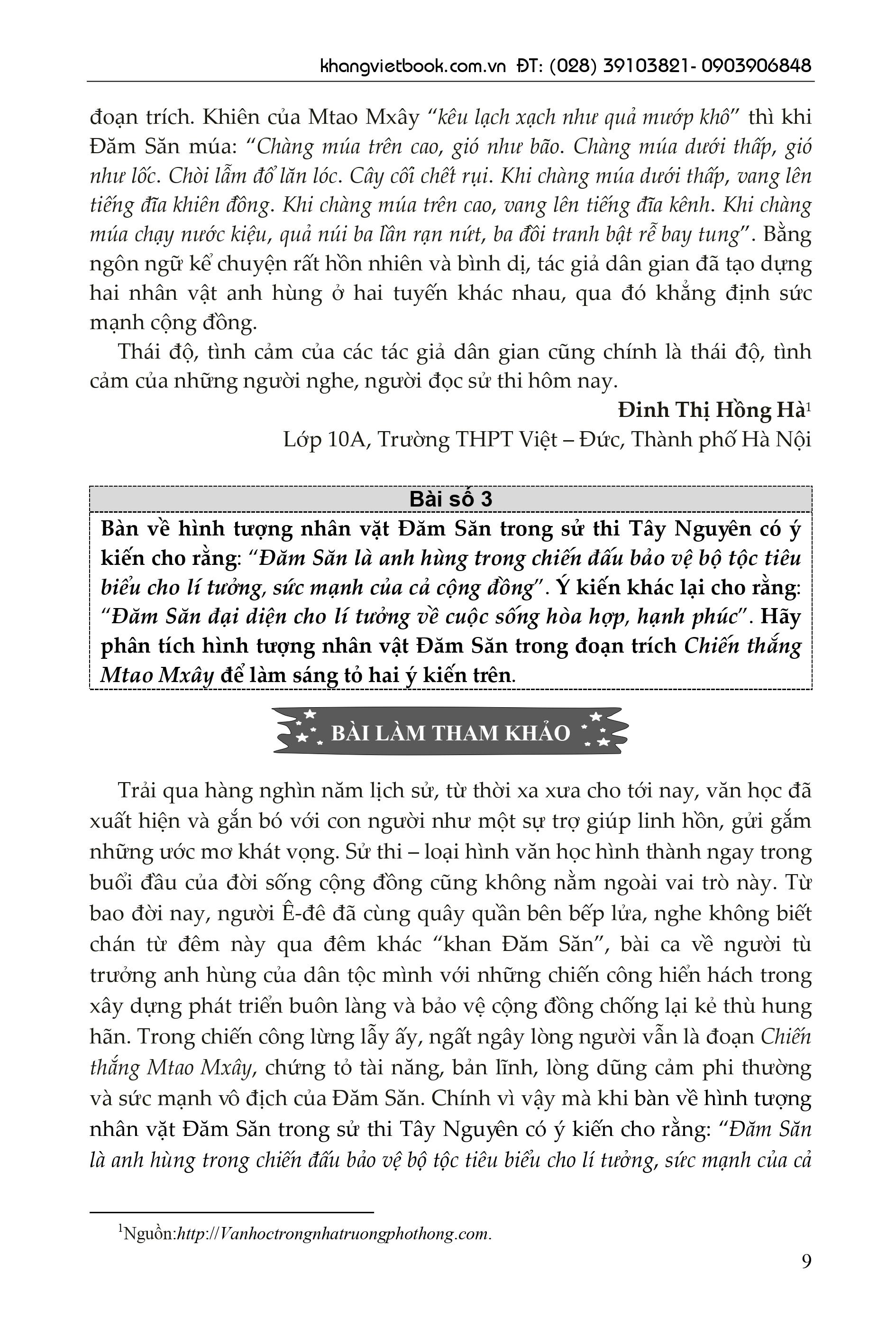tuyển chọn những bài văn đạt điểm cao của học sinh giỏi lớp 10 - Ảnh 11