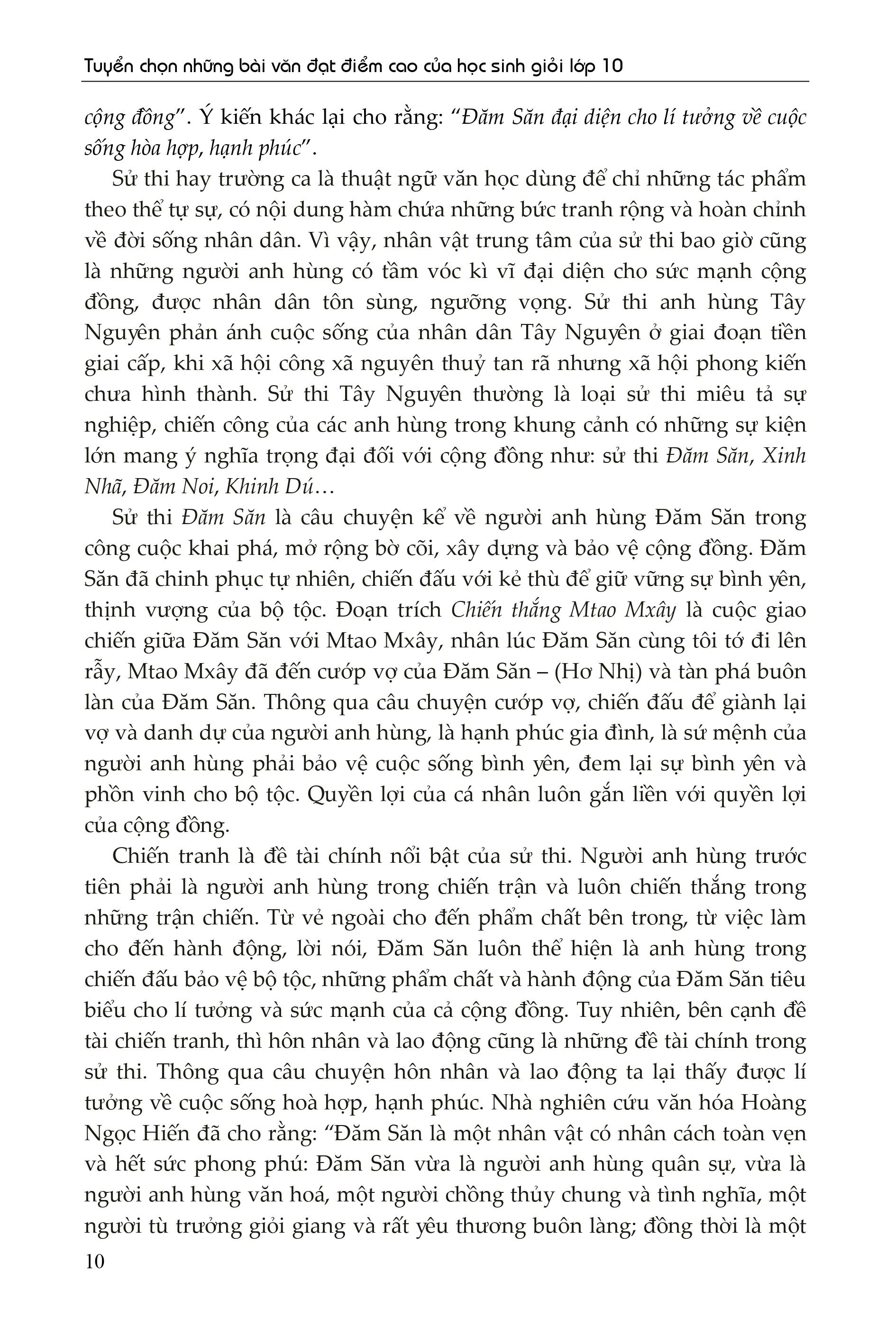 tuyển chọn những bài văn đạt điểm cao của học sinh giỏi lớp 10 - Ảnh 12