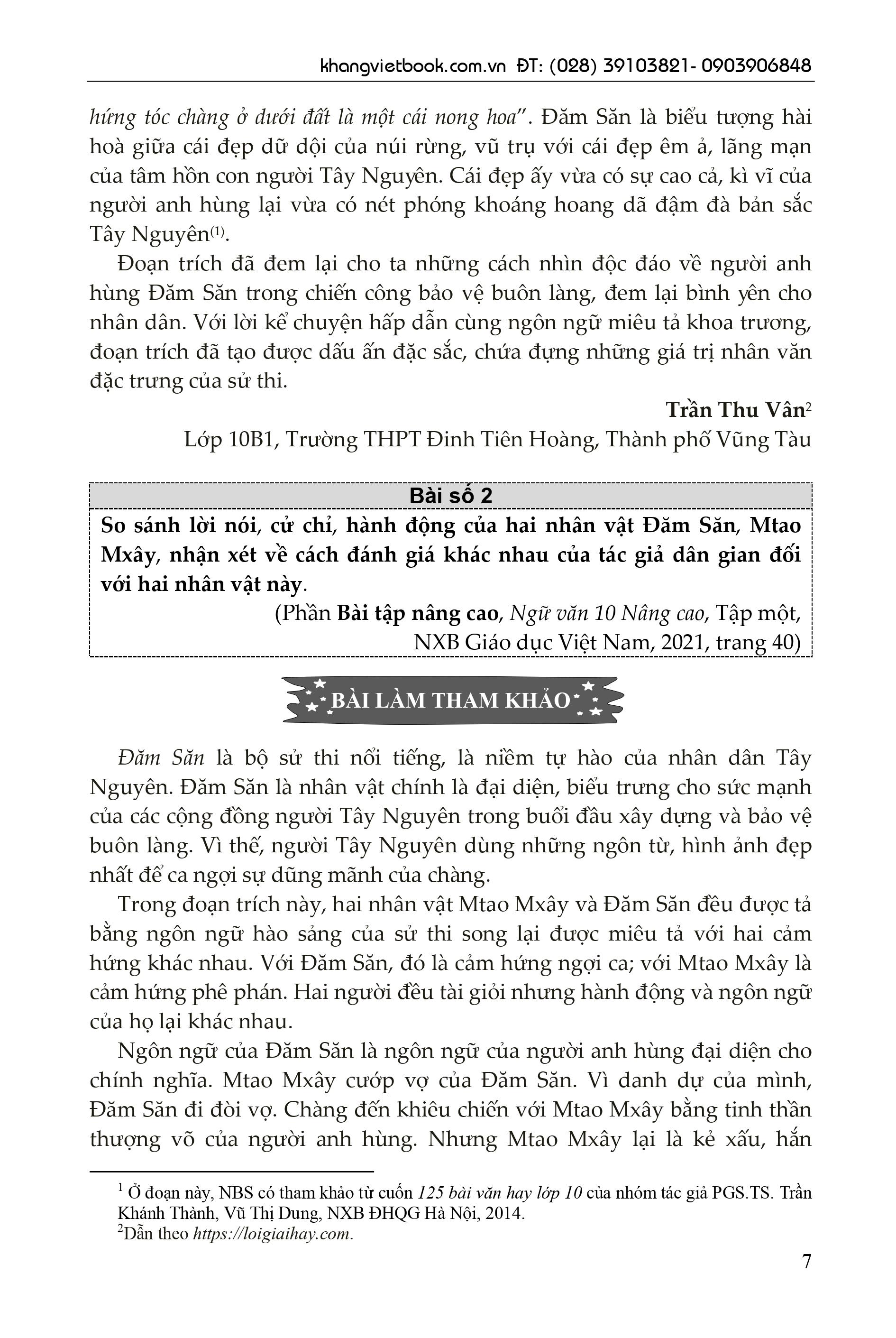 tuyển chọn những bài văn đạt điểm cao của học sinh giỏi lớp 10 - Ảnh 9