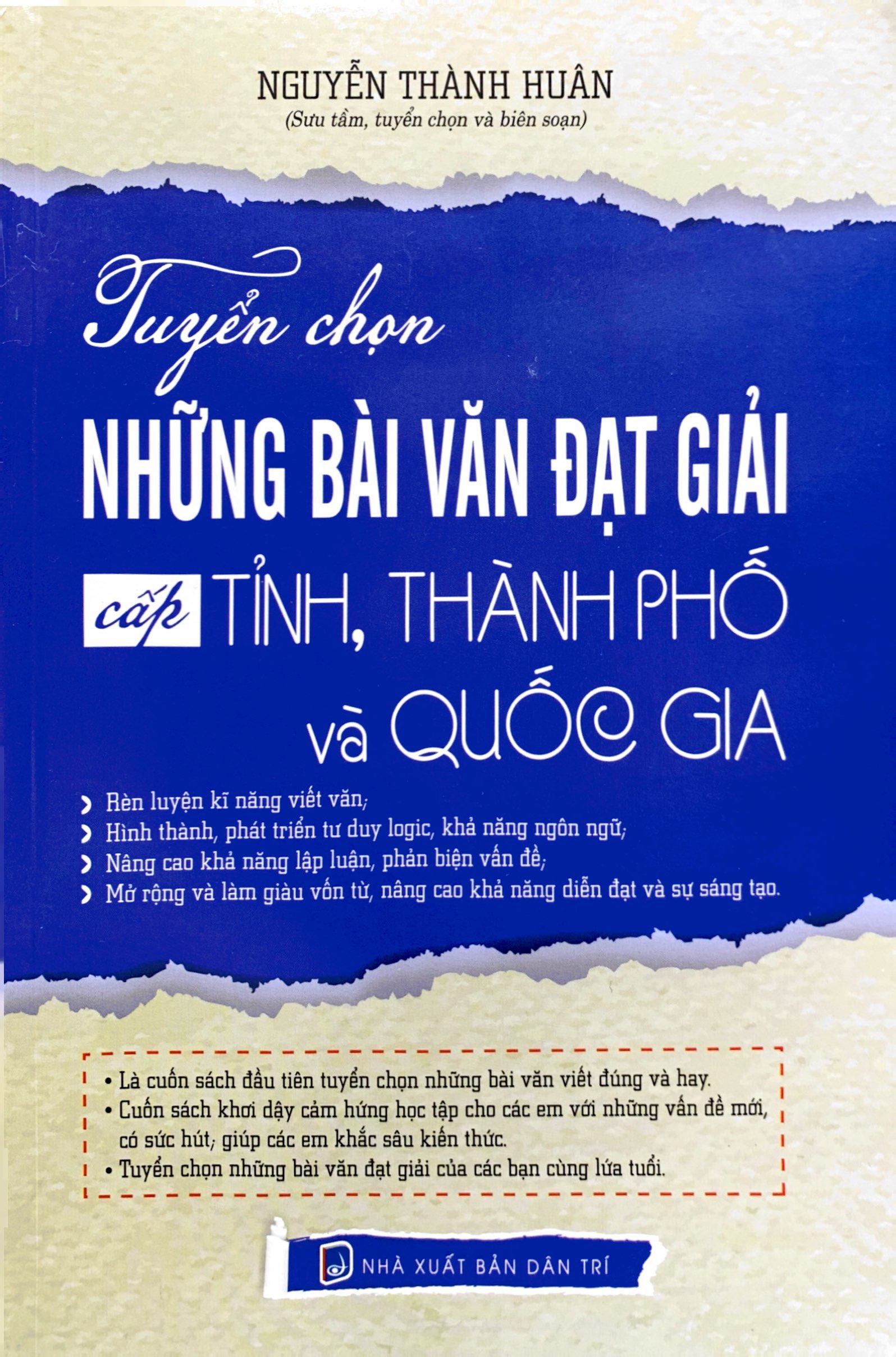 tuyển chọn những bài văn đạt giải cấp tỉnh, thành phố và quốc gia - Ảnh 2