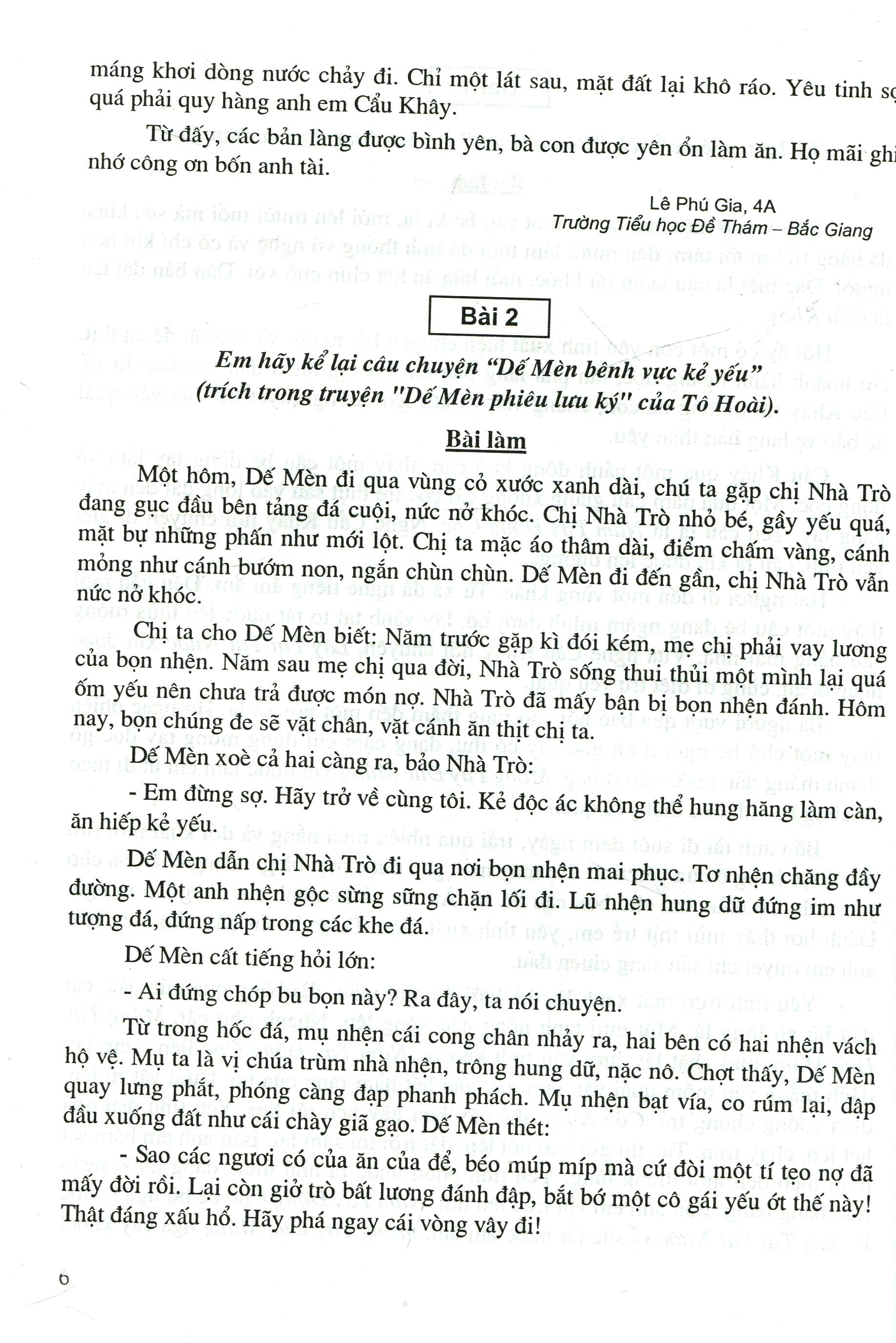 tuyển chọn những bài văn kể chuyện lớp 4 (tái bản 2019) - Ảnh 5