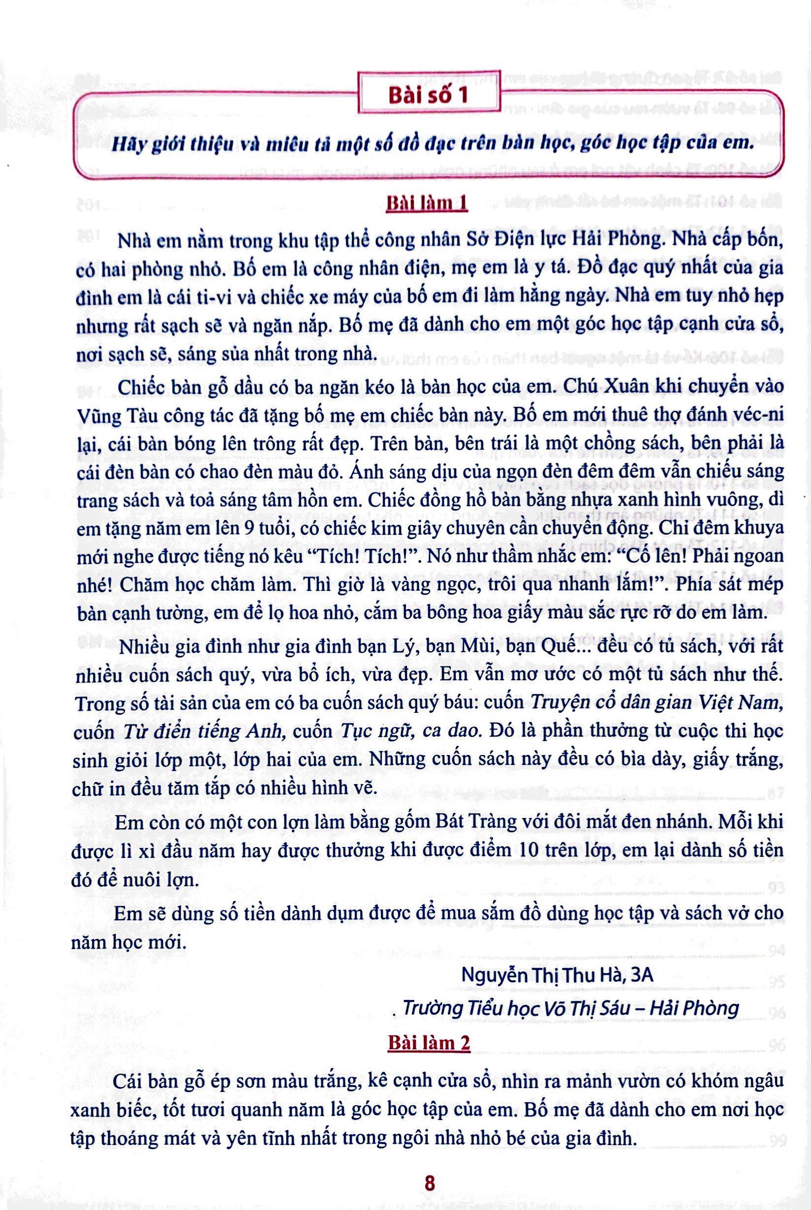 tuyển chọn những bài văn miêu tả 3 (tái bản 2023) - Ảnh 8