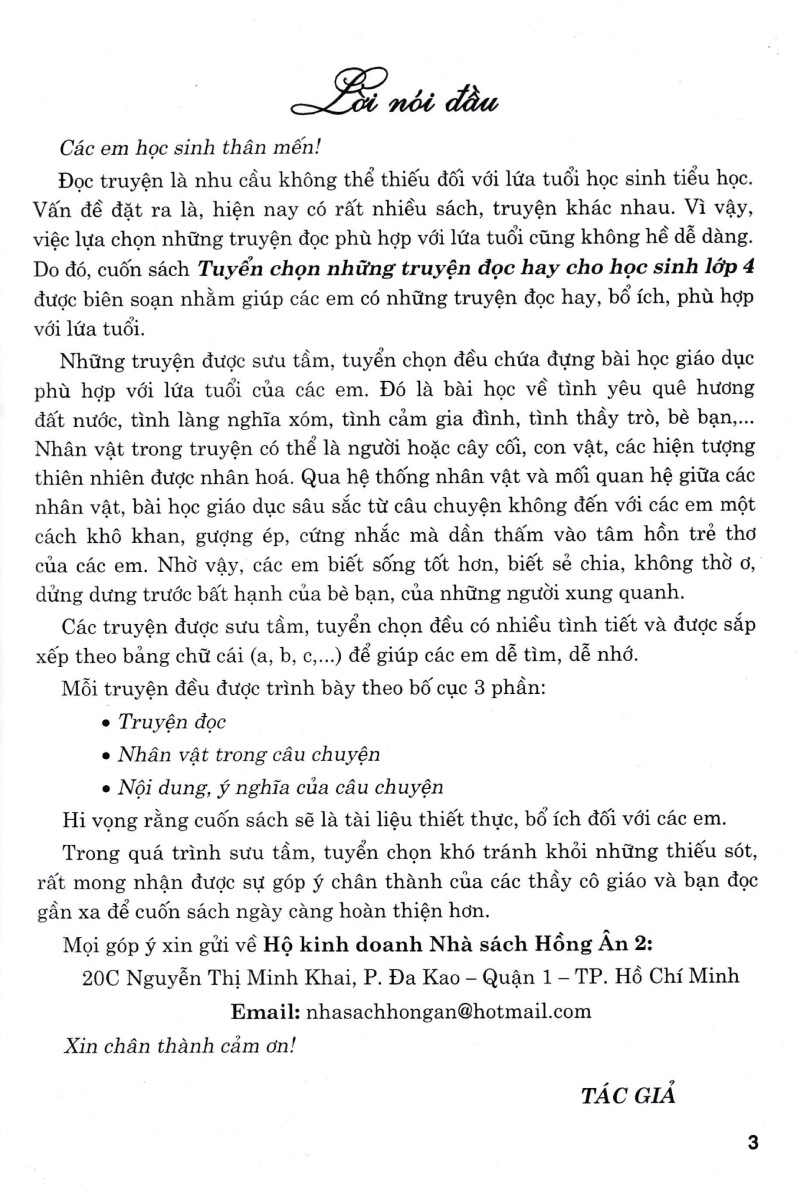 tuyển chọn những truyện đọc hay cho học sinh lớp 4 (dùng chung cho các bộ sgk hiện hành) - Ảnh 3