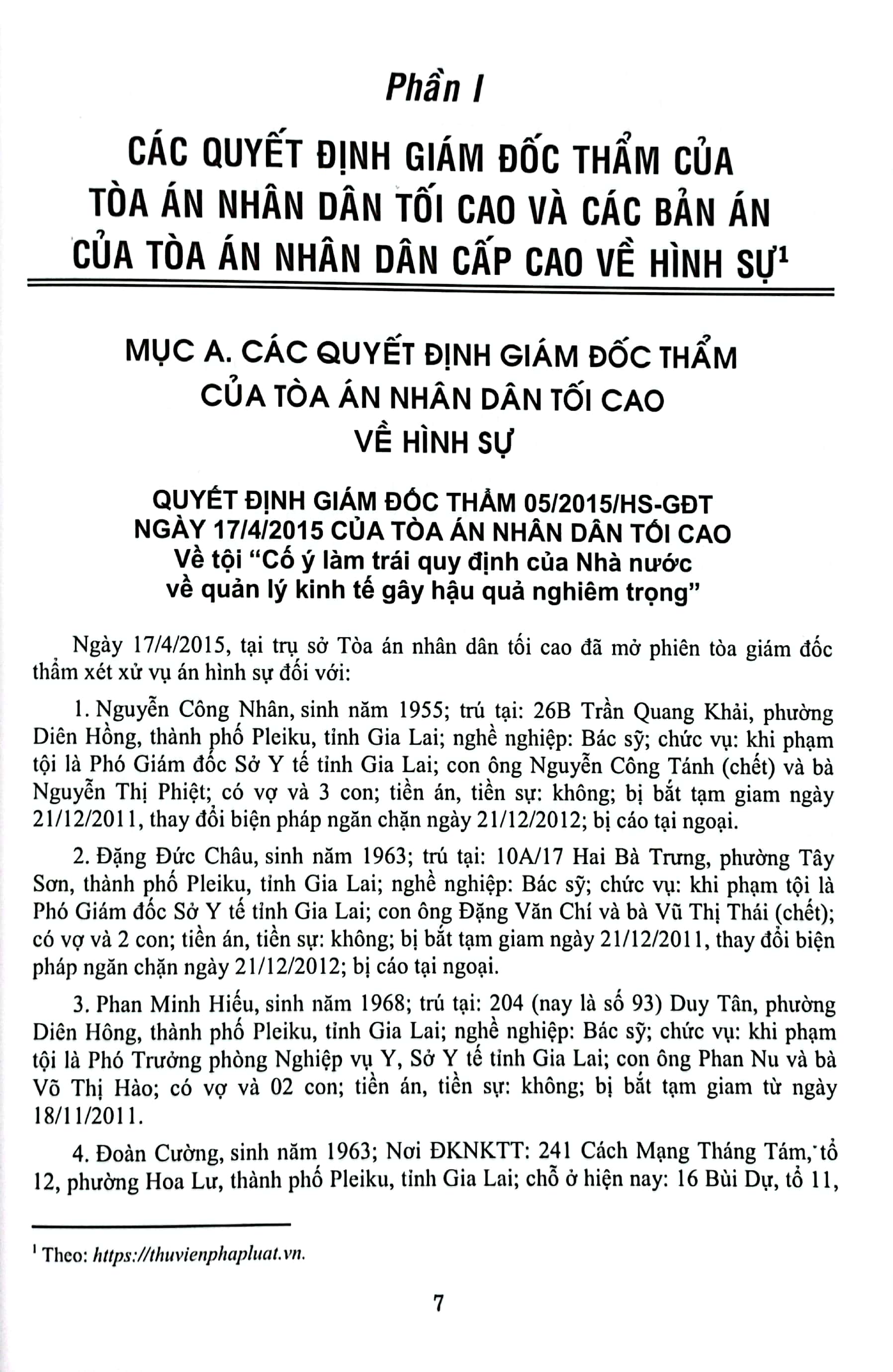 tuyển chọn quyết định giám đốc thẩm và bản án của tòa án nhân dân tối cao và tòa án nhân dân cấp cao về hình sự, dân sự, hành chính, lao động từ năm 2015-2020 - Ảnh 4