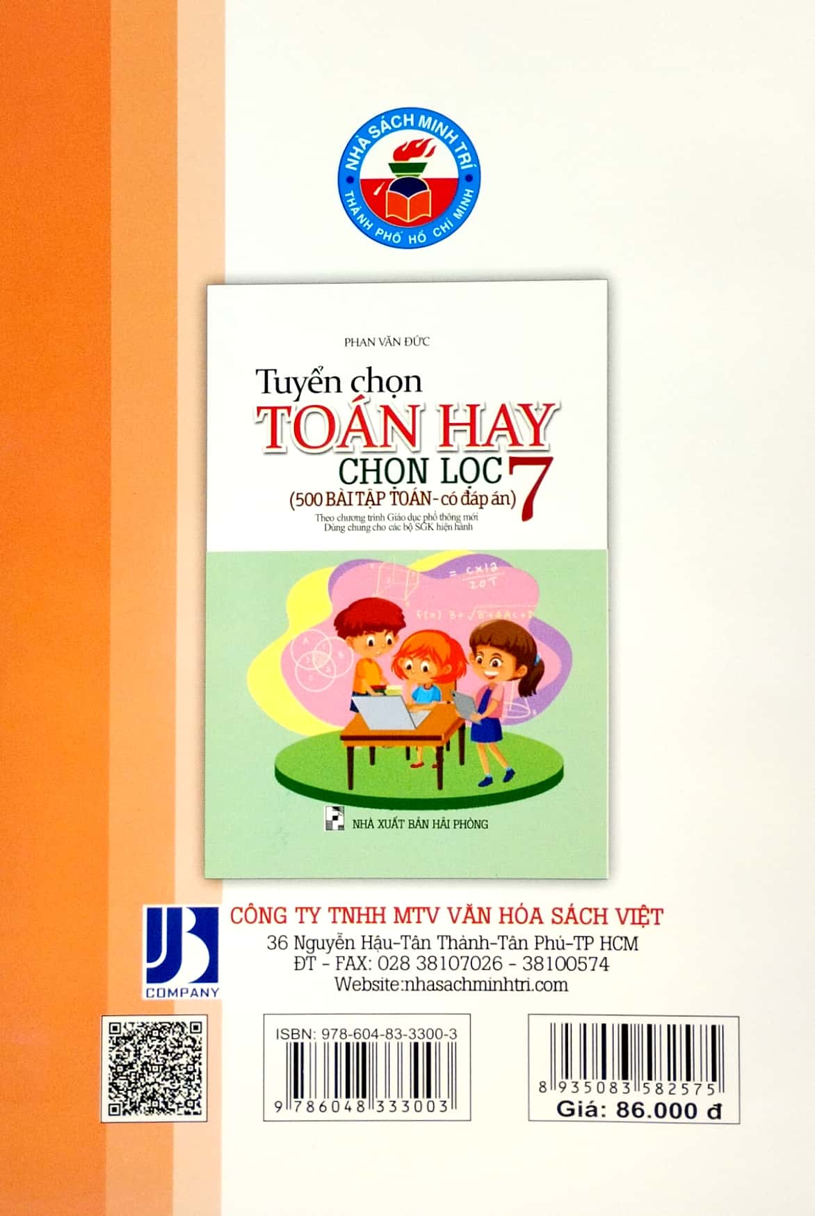 tuyển chọn toán hay chọn lọc 7 (500 bài tập - có đáp án) (theo chương trinh gdpt mới) - Ảnh 6
