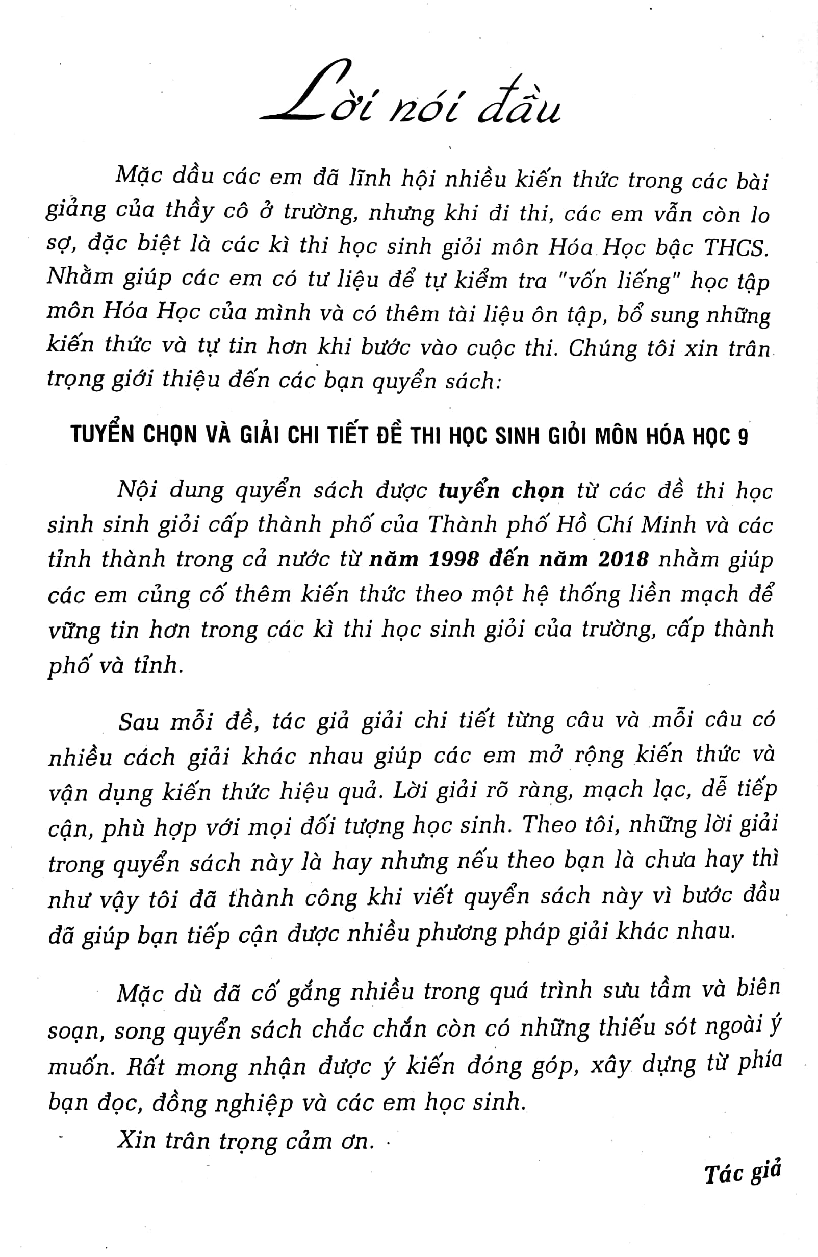 tuyển chọn và giải chi tiết đề thi học sinh giỏi - môn hóa học 9 (phiên bản mới nhất) - Ảnh 4