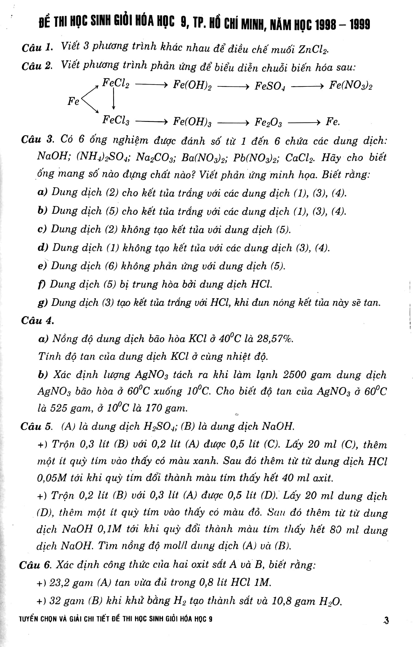 tuyển chọn và giải chi tiết đề thi học sinh giỏi - môn hóa học 9 (phiên bản mới nhất) - Ảnh 5