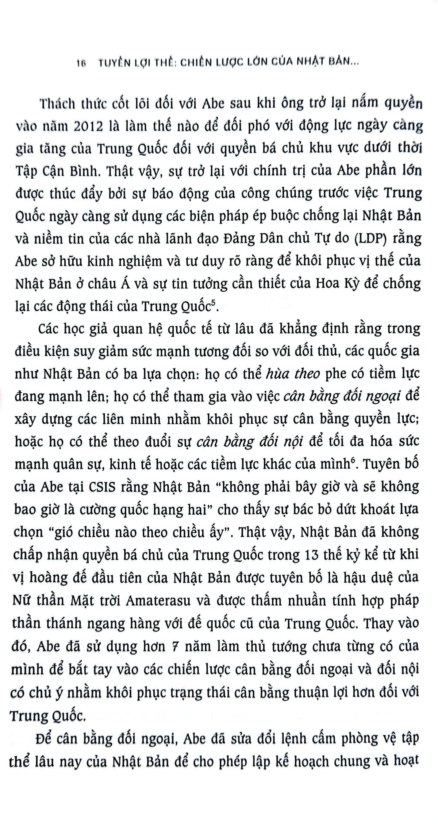 tuyến lợi thế - chiến lược lớn của nhật bản trong kỷ nguyên abe shinzo - Ảnh 7