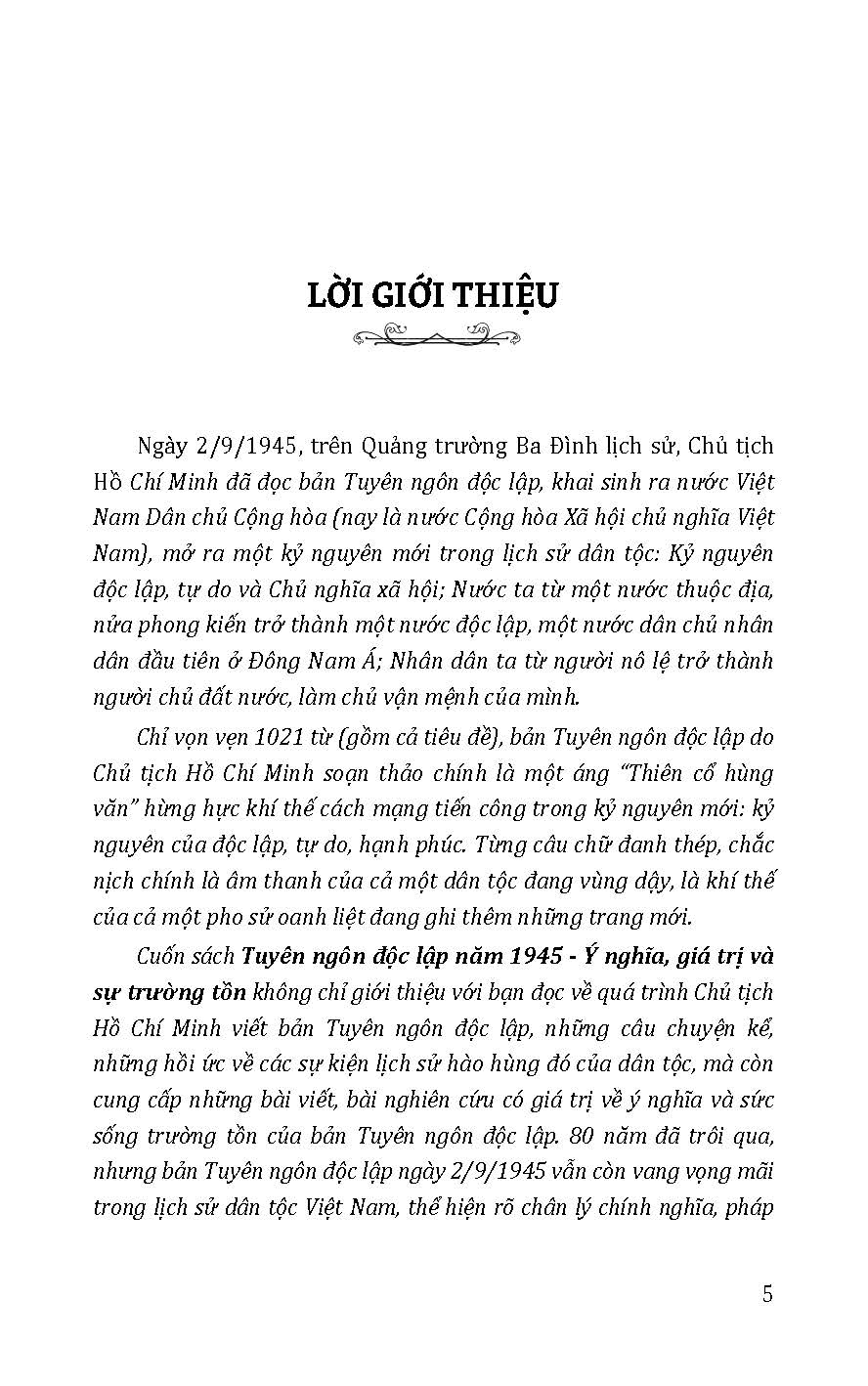 Tuyên Ngôn Độc Lập Năm 1945 - Ý Nghĩa, Giá Trị Và Sự Trường Tồn - Ảnh 5
