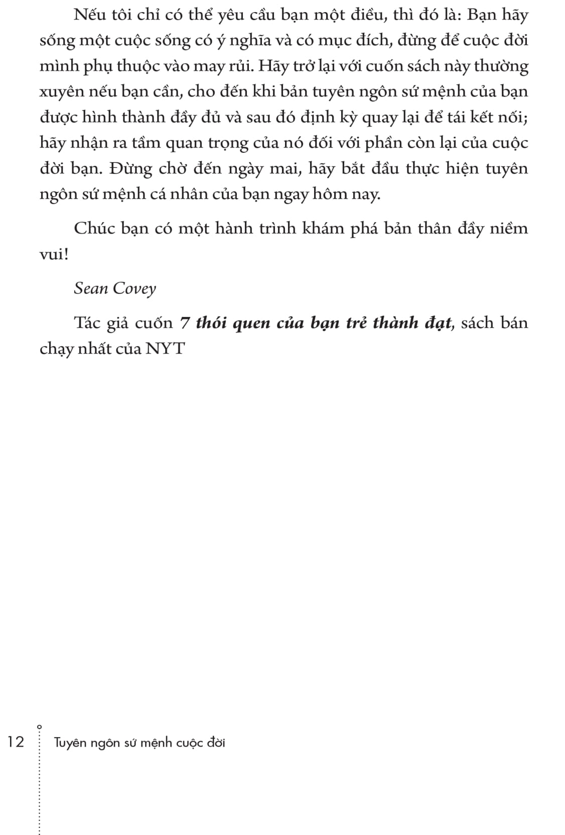 tuyên ngôn sứ mệnh cuộc đời - hành trình tìm mục đích, chọn mục tiêu và đạt được ước mơ - Ảnh 11