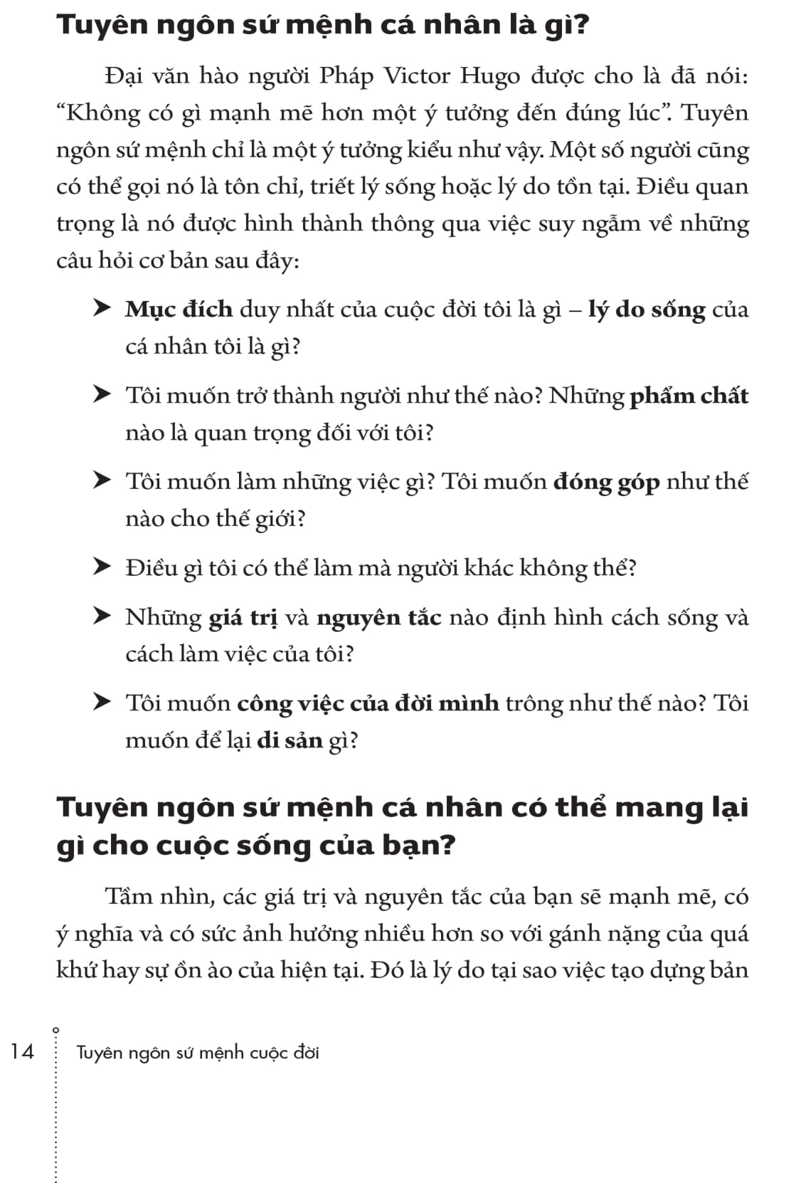 tuyên ngôn sứ mệnh cuộc đời - hành trình tìm mục đích, chọn mục tiêu và đạt được ước mơ - Ảnh 13