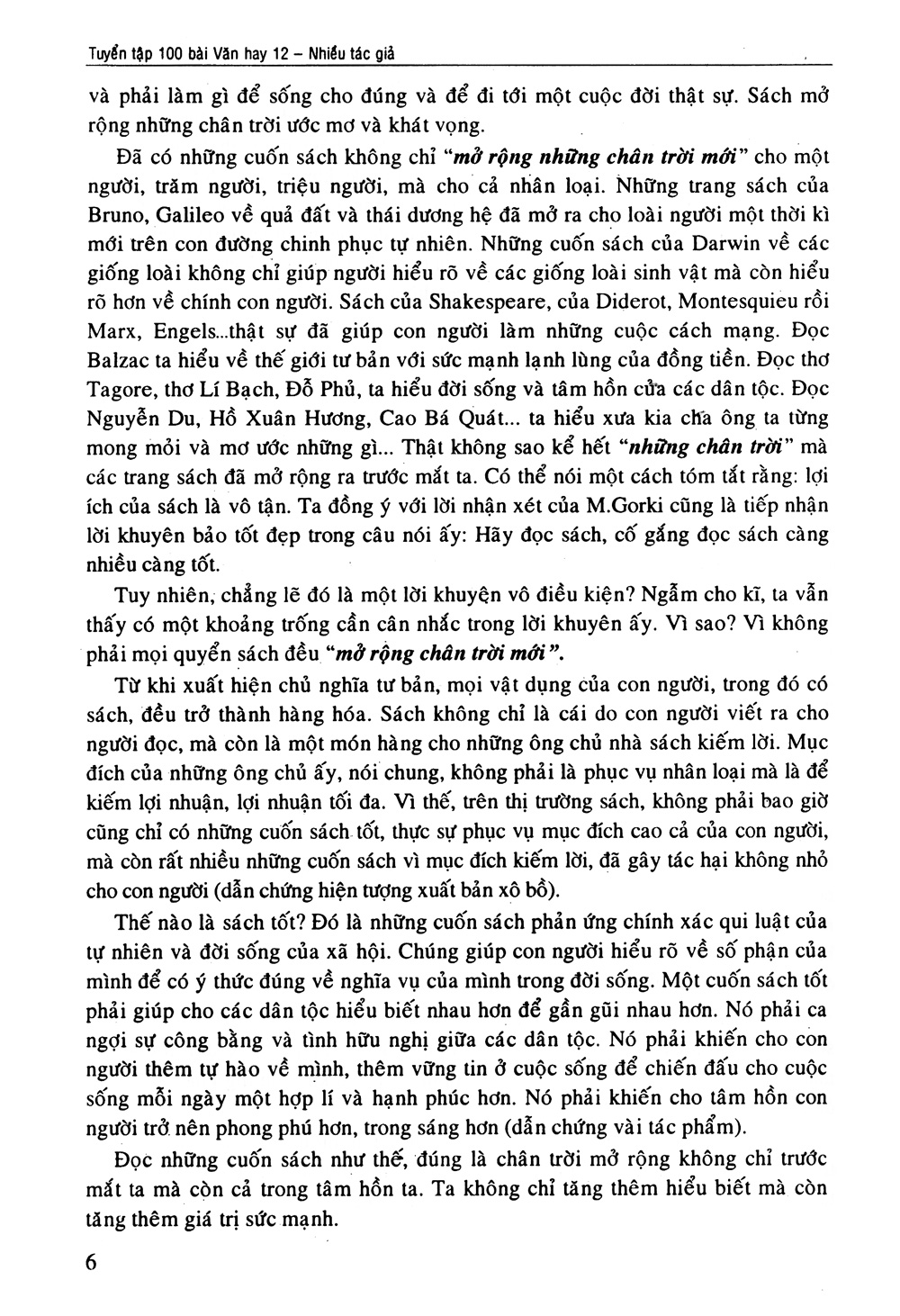 tuyển tập 100 bài văn hay lớp 12 - Ảnh 13