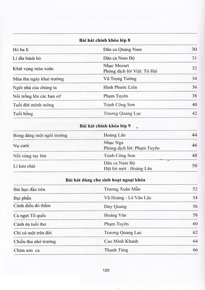 tuyển tập bài hát hay dùng trong trường thcs - Ảnh 4