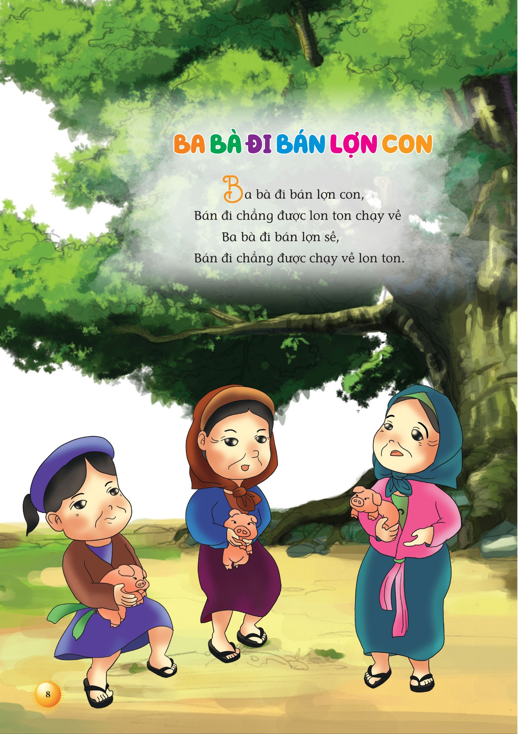 tuyển tập ca dao - đồng dao - câu đố - ngụ ngôn (dành cho bé tập nói, tập đọc) - Ảnh 5