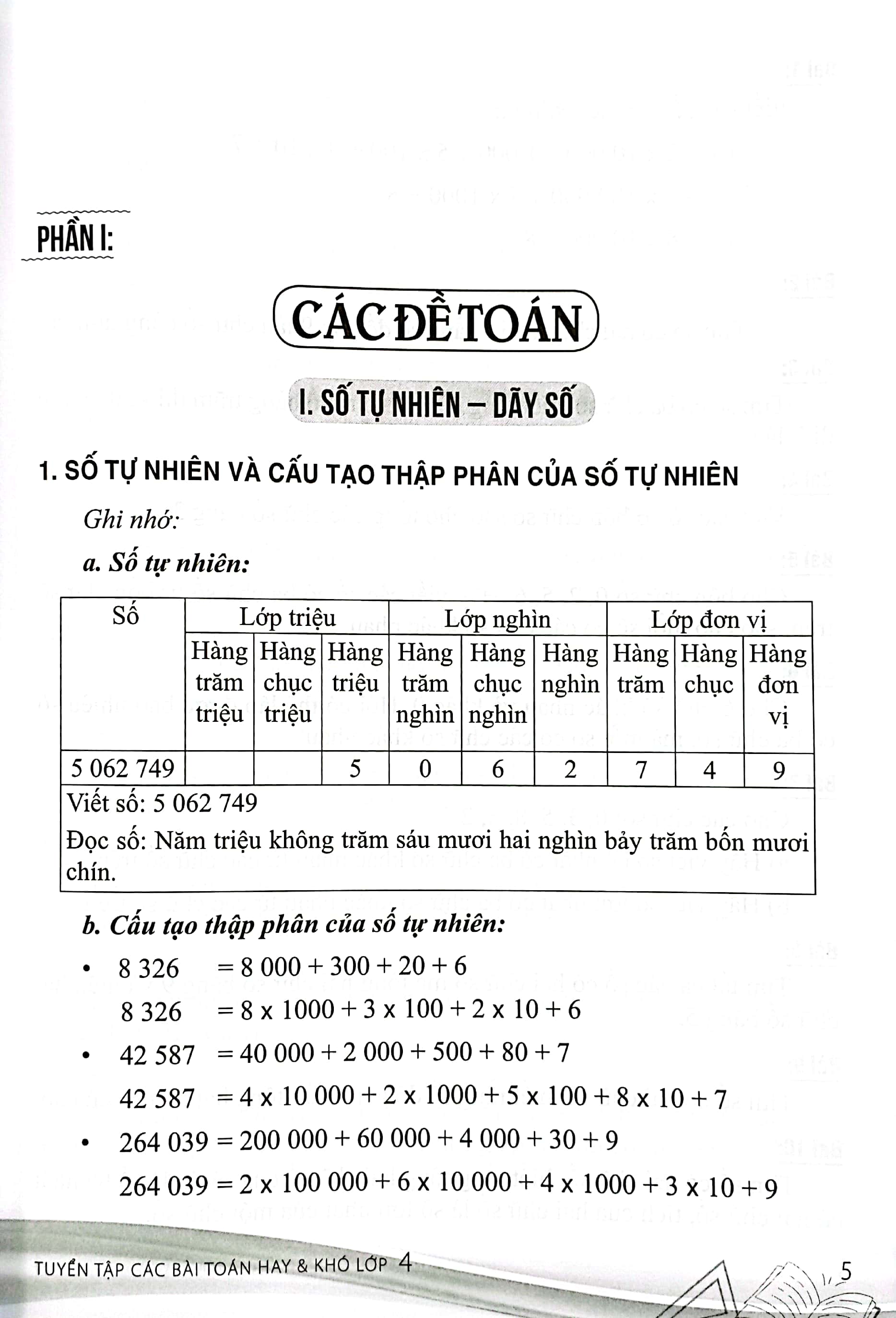 tuyển tập các bài toán hay và khó 4 (theo chương trình giáo dục phổ thông mới) - Ảnh 4