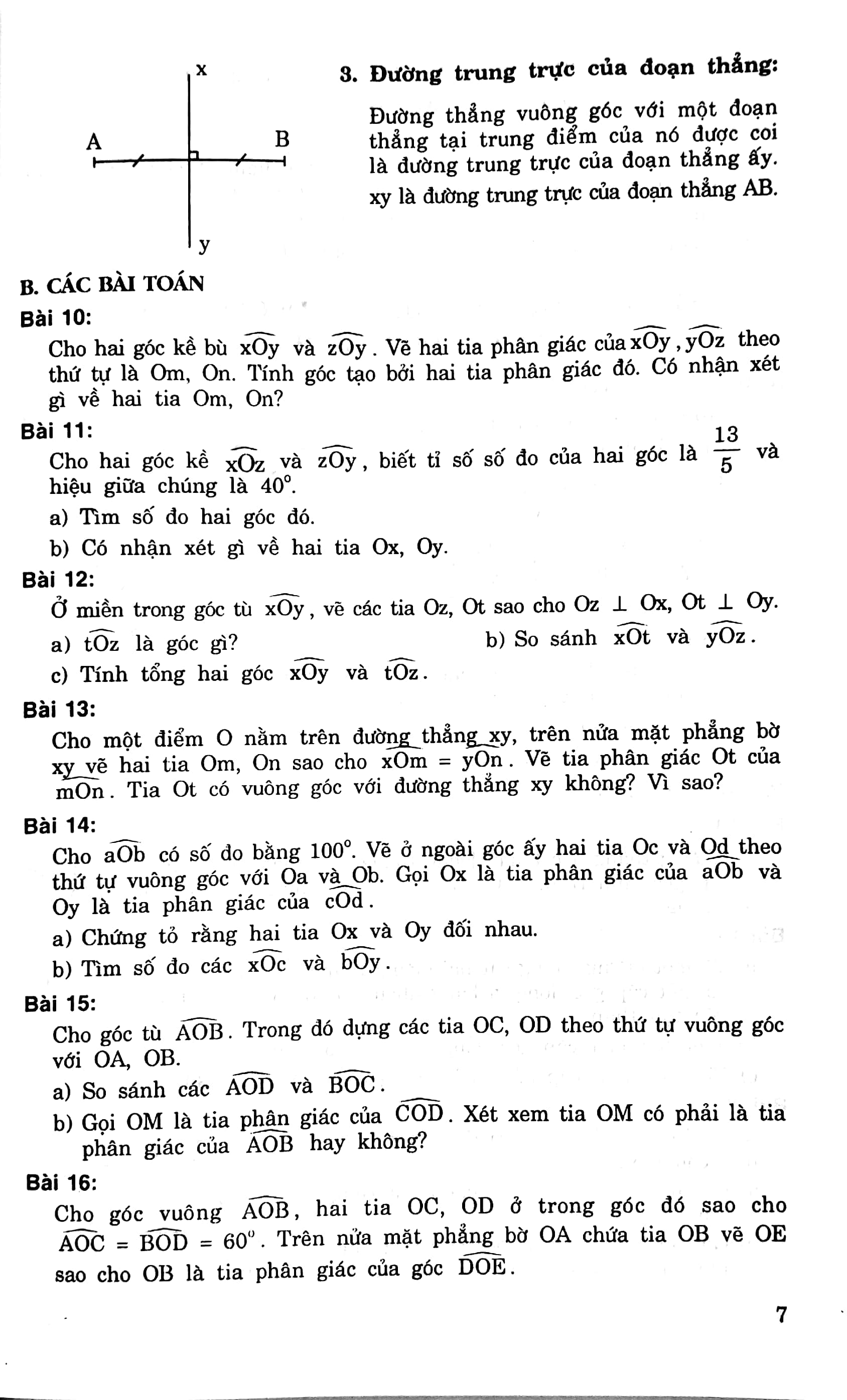 tuyển tập các bài toán hay và khó hình học 7 (2020) - Ảnh 7