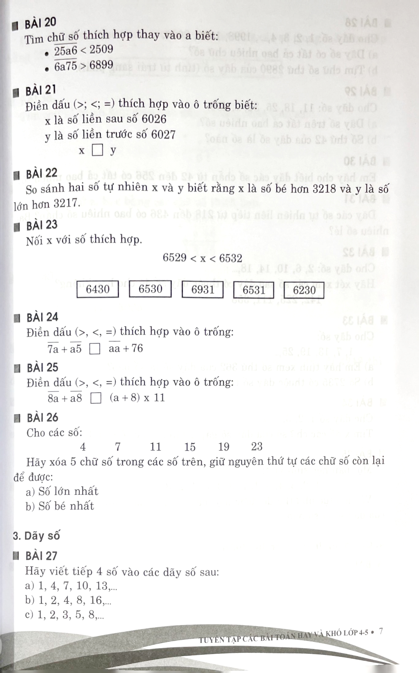 tuyển tập các bài toán hay và khó lớp 4-5 (theo chương trình giáo dục phổ thông mới) - Ảnh 6