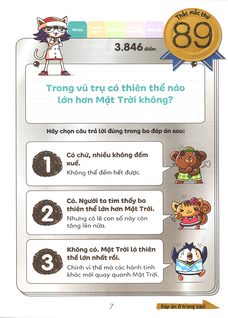 tuyển tập câu hỏi của học sinh tiểu học - về khoa học (tái bản 2019) - Ảnh 8