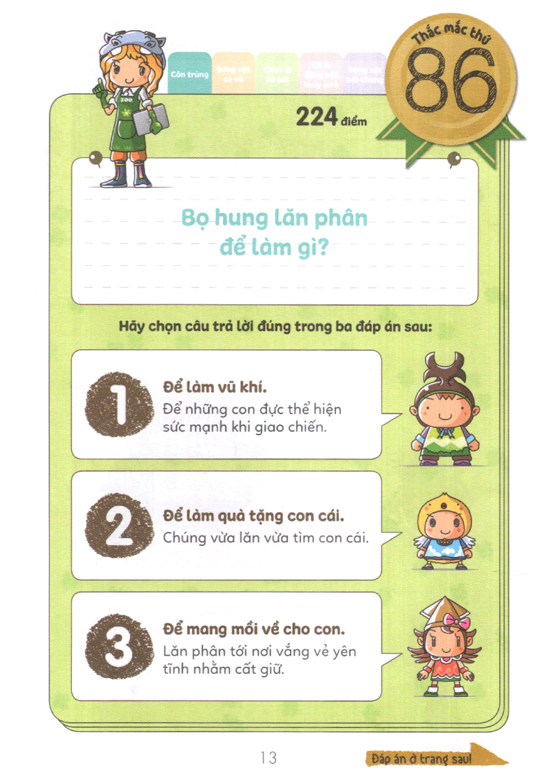 tuyển tập câu hỏi của học sinh tiểu học - về sinh vật (tái bản 2019) - Ảnh 11