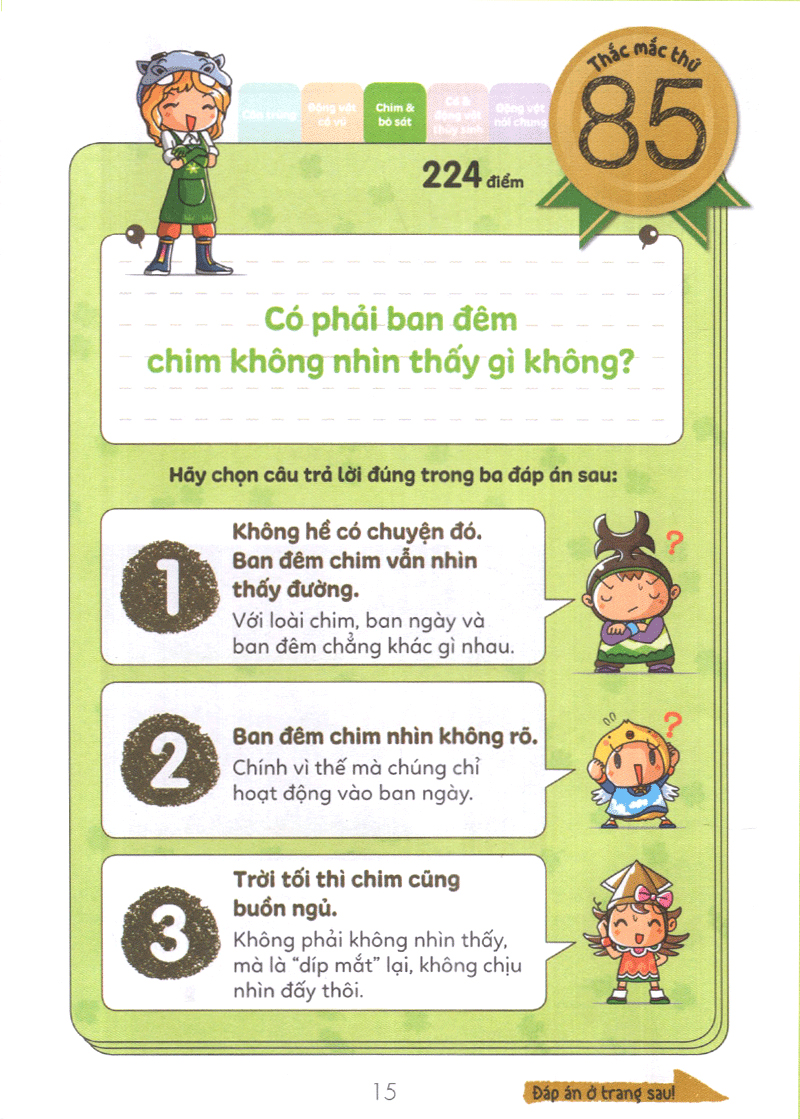 tuyển tập câu hỏi của học sinh tiểu học - về sinh vật (tái bản 2019) - Ảnh 13