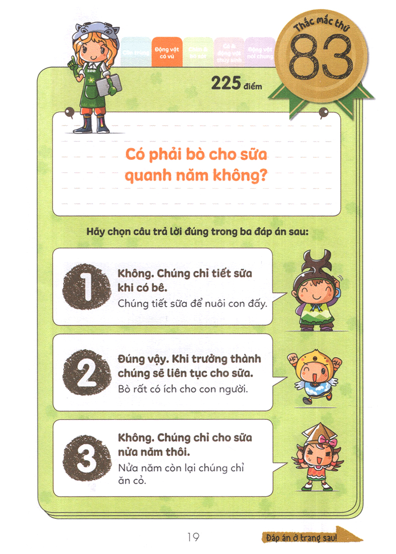 tuyển tập câu hỏi của học sinh tiểu học - về sinh vật (tái bản 2019) - Ảnh 17