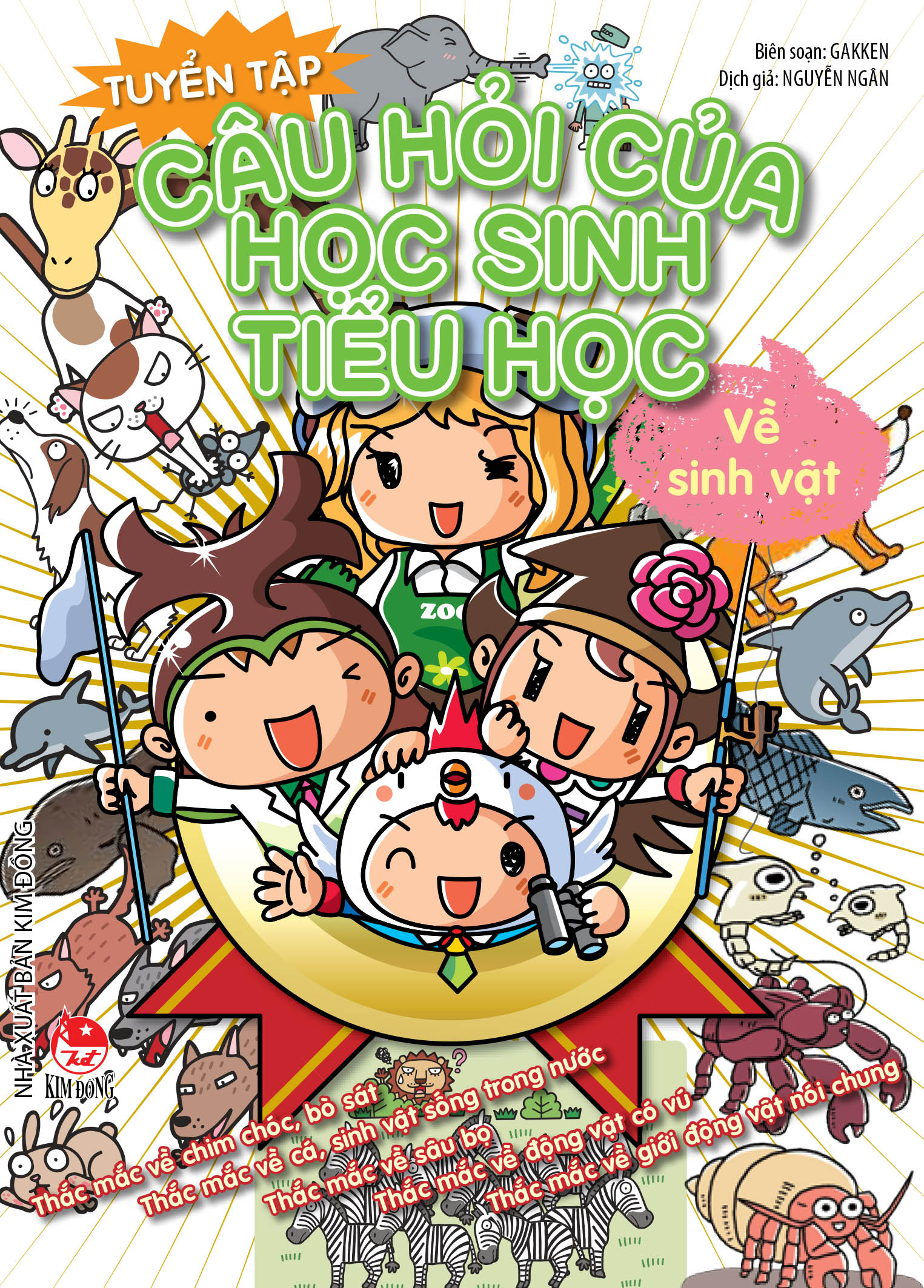 Tuyển Tập Câu Hỏi Của Học Sinh Tiểu Học - Về Sinh Vật (Tái Bản 2025) - Ảnh 2