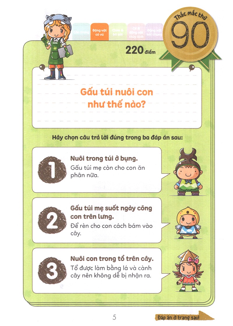 Tuyển Tập Câu Hỏi Của Học Sinh Tiểu Học - Về Sinh Vật (Tái Bản 2025) - Ảnh 3