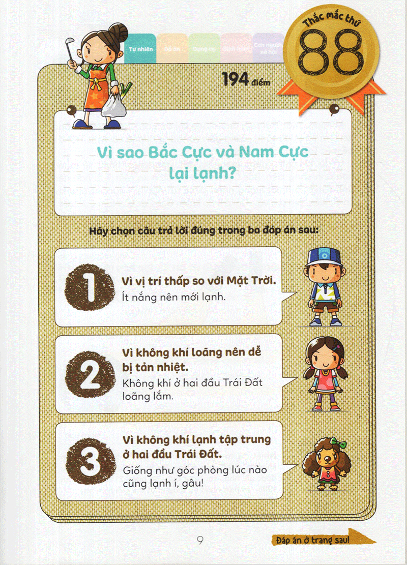 tuyển tập câu hỏi của học sinh tiểu học - về sự vật xung quanh (tái bản 2019) - Ảnh 7