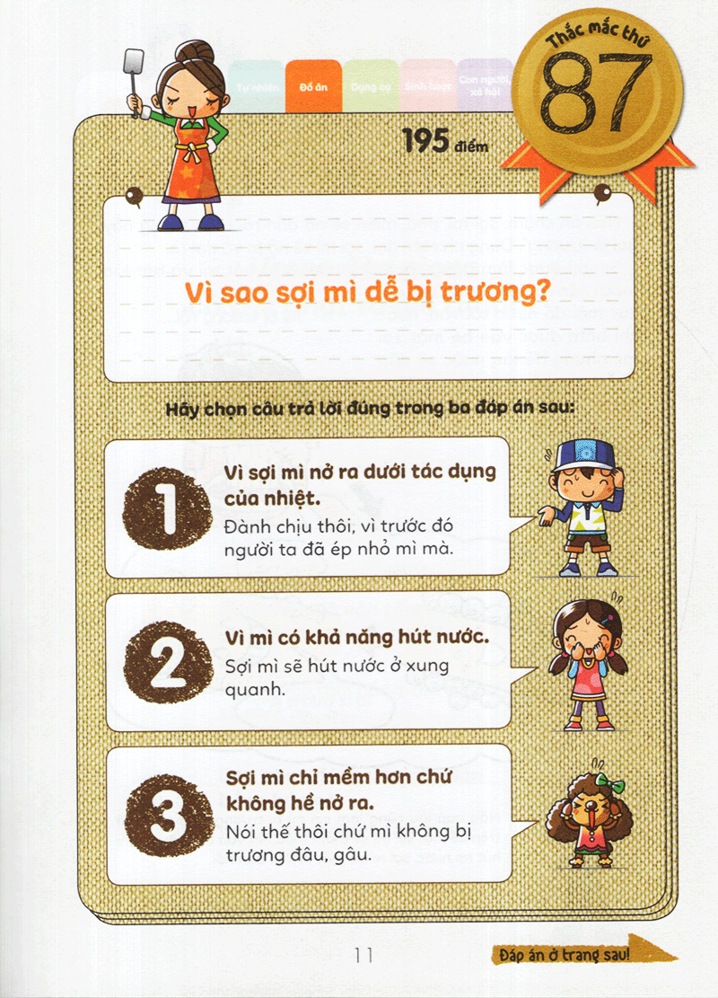 tuyển tập câu hỏi của học sinh tiểu học - về sự vật xung quanh (tái bản 2019) - Ảnh 9