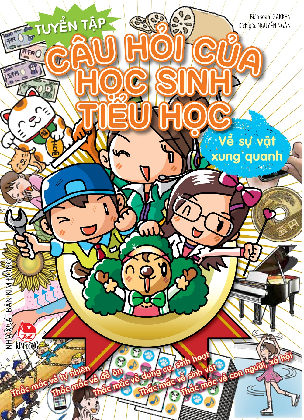 Tuyển Tập Câu Hỏi Của Học Sinh Tiểu Học - Về Sự Vật Xung Quanh (Tái Bản 2025) - Ảnh 2