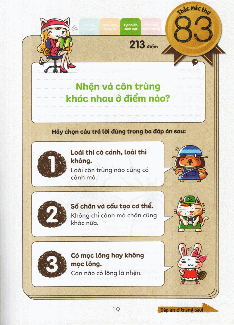 tuyển tập câu hỏi của học sinh tiểu học - về thắc mắc thường gặp (tái bản 2019) - Ảnh 17