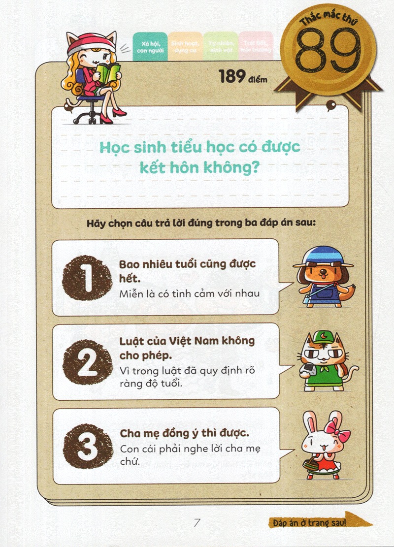 Tuyển Tập Câu Hỏi Của Học Sinh Tiểu Học - Về Thắc Mắc Thường Gặp (Tái Bản 2025) - Ảnh 5