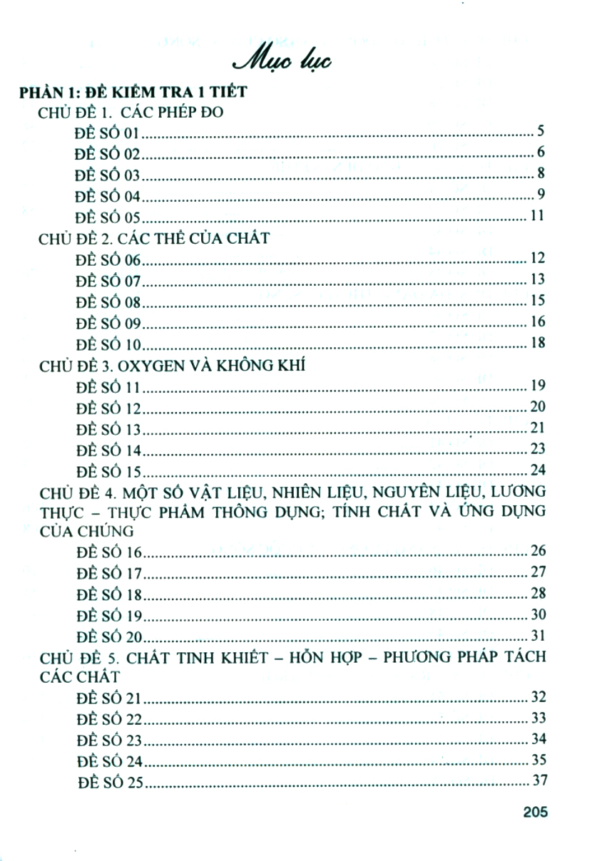 Tuyển Tập Đề Kiểm Tra Định Kì Khoa Học Tự Nhiên Lớp 6 - Ảnh 4