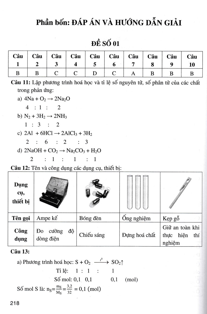 tuyển tập đề kiểm tra định kỳ khoa học tự nhiên 8 (dùng chung cho các bộ sgk hiện hành) - Ảnh 14
