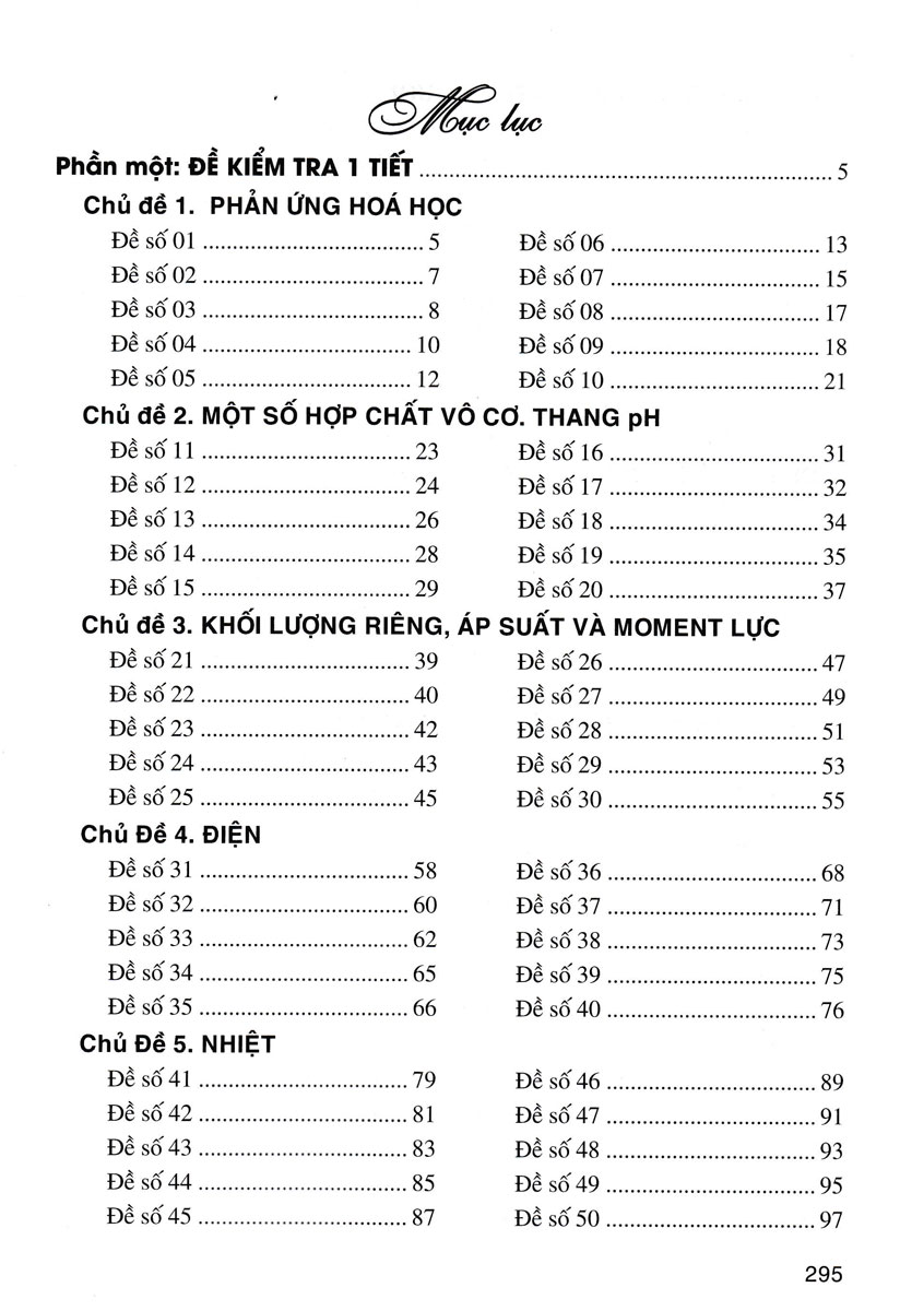 tuyển tập đề kiểm tra định kỳ khoa học tự nhiên 8 (dùng chung cho các bộ sgk hiện hành) - Ảnh 4