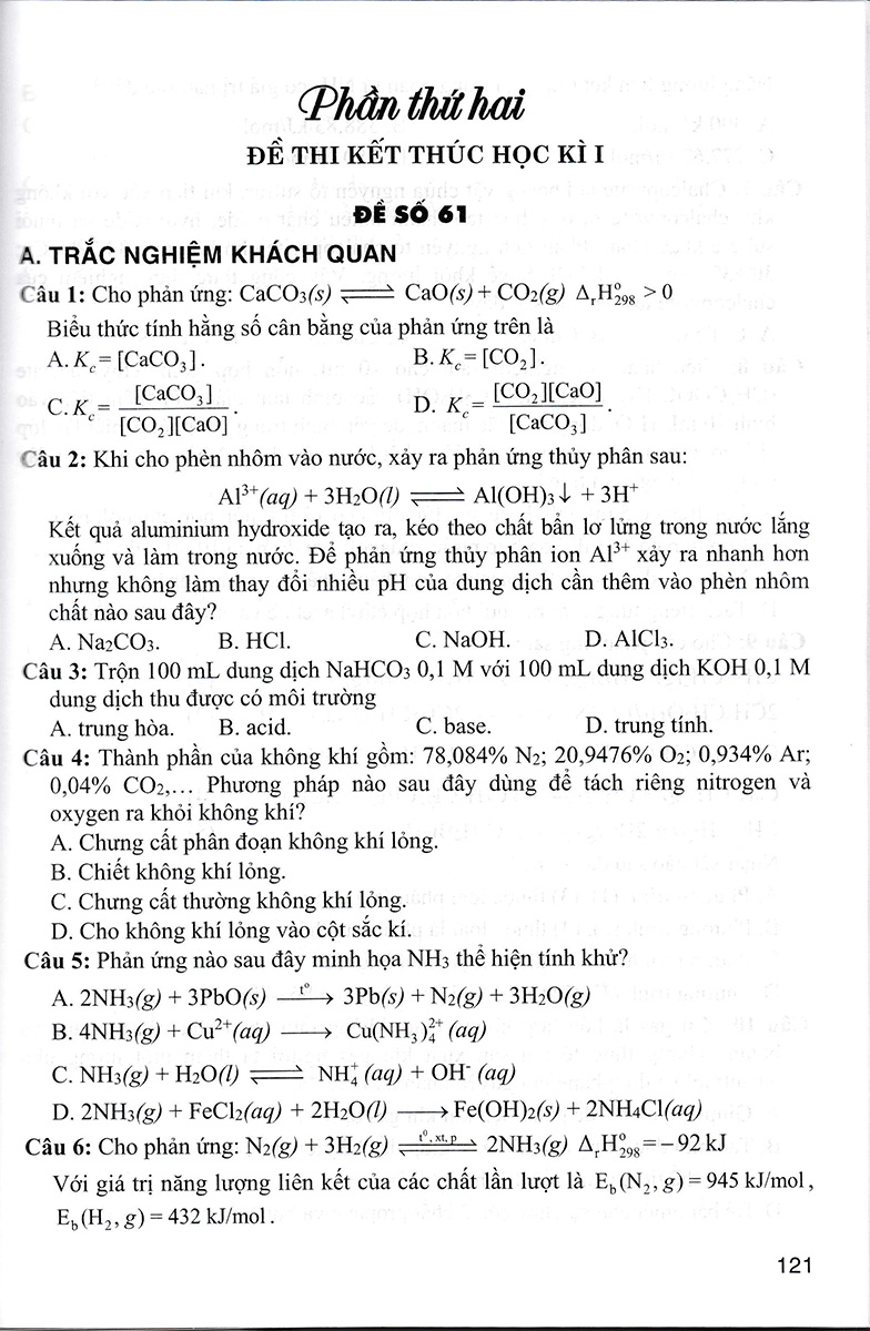 tuyển tập đề kiểm tra môn hoá học 11 - Ảnh 10