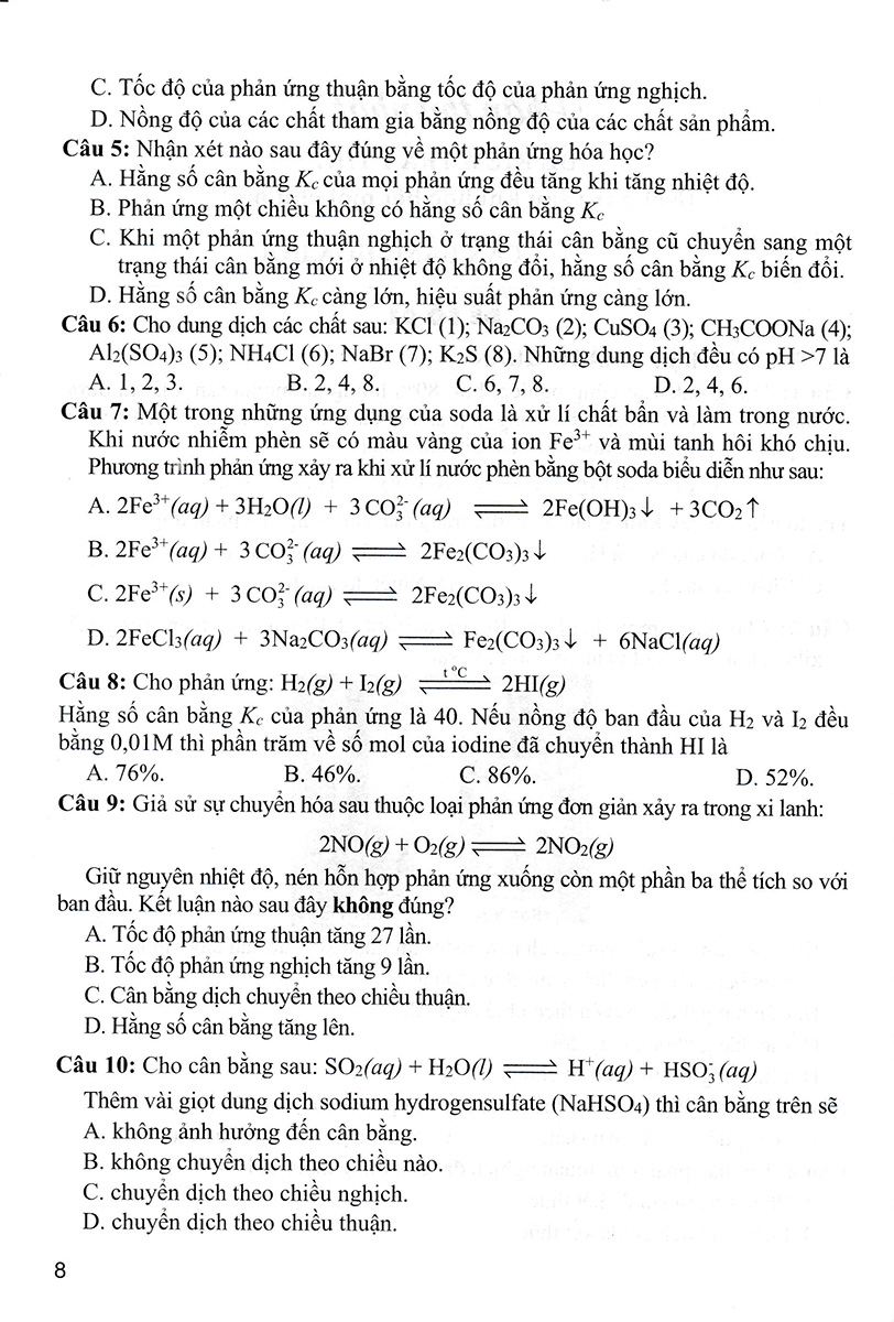 tuyển tập đề kiểm tra môn hoá học 11 - Ảnh 8
