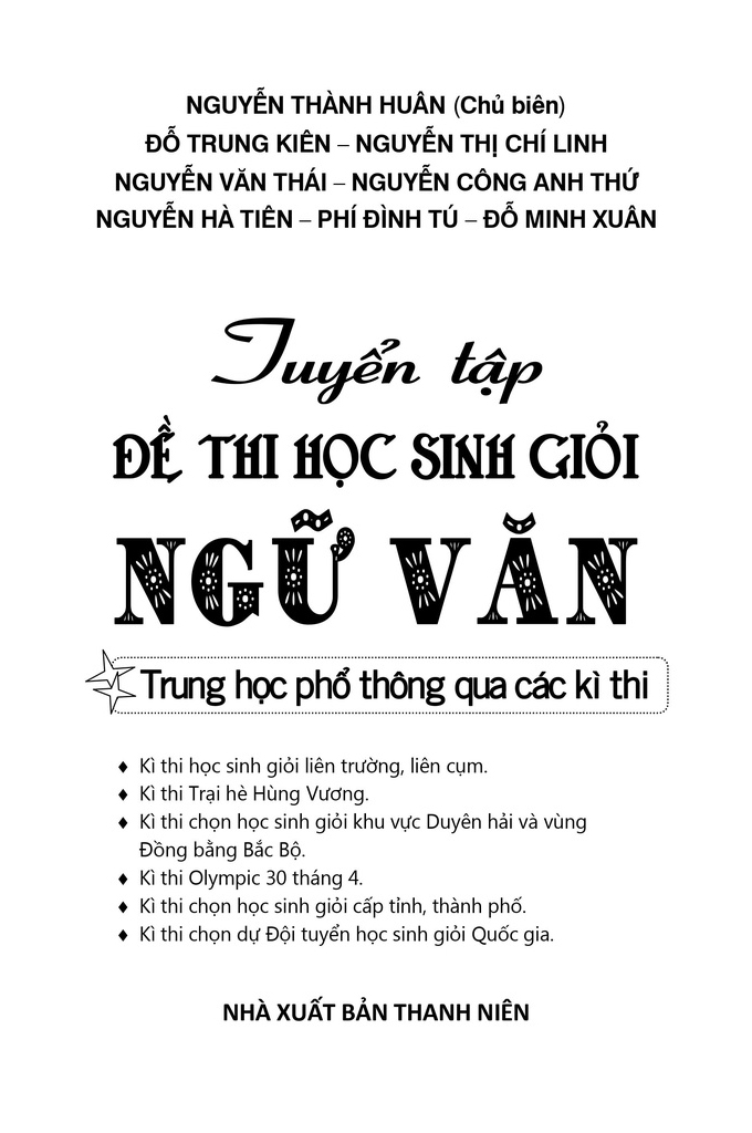 tuyển tập đề thi học sinh giỏi ngữ văn thpt qua các kì thi - Ảnh 3