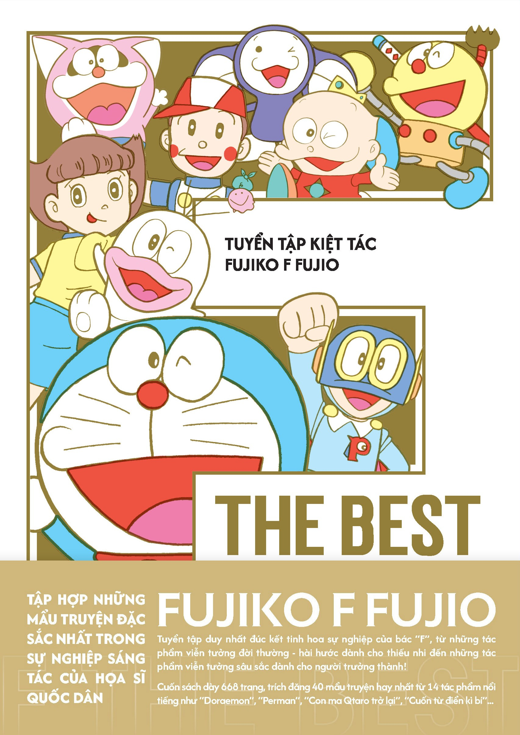 Tuyển Tập Kiệt Tác Fujiko F Fujio - F The Best - Tặng Kèm Set Sticker Khổ Lớn - Ảnh 3