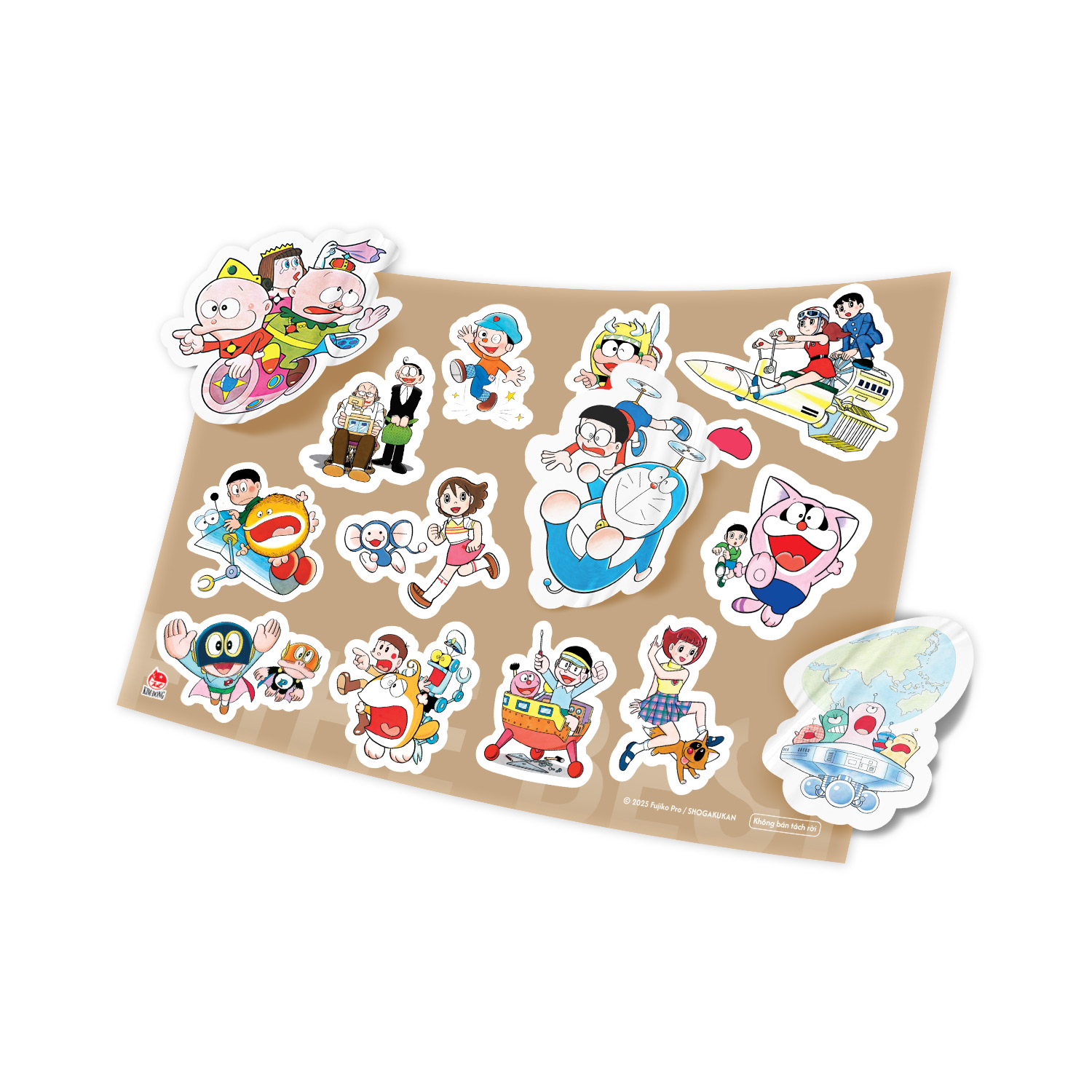 Tuyển Tập Kiệt Tác Fujiko F Fujio - F The Best - Tặng Kèm Set Sticker Khổ Lớn - Ảnh 5
