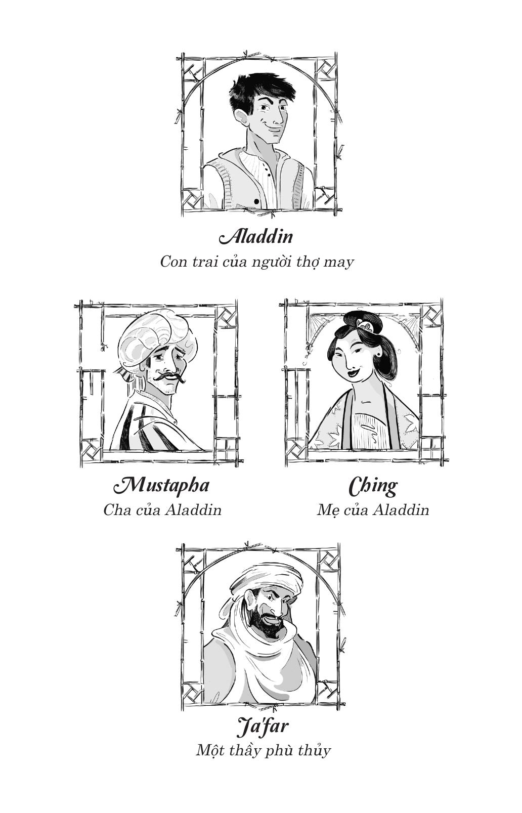 tuyển tập nghìn lẻ một đêm - aladdin và cây đèn thần - Ảnh 4