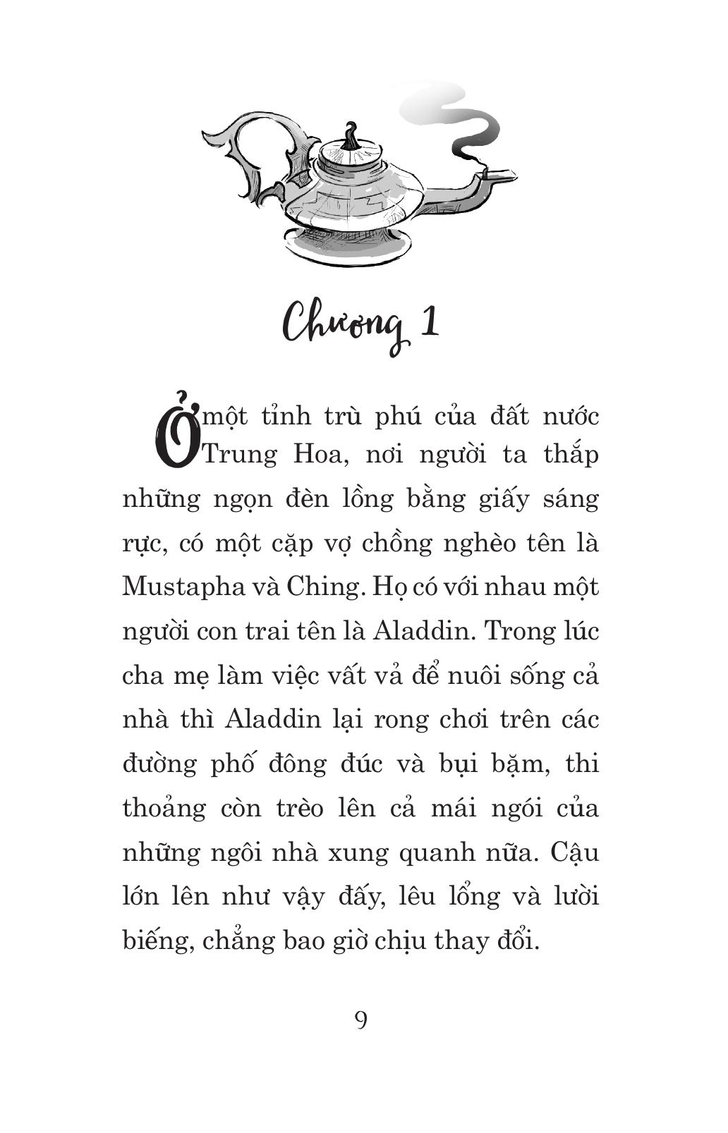 tuyển tập nghìn lẻ một đêm - aladdin và cây đèn thần - Ảnh 6