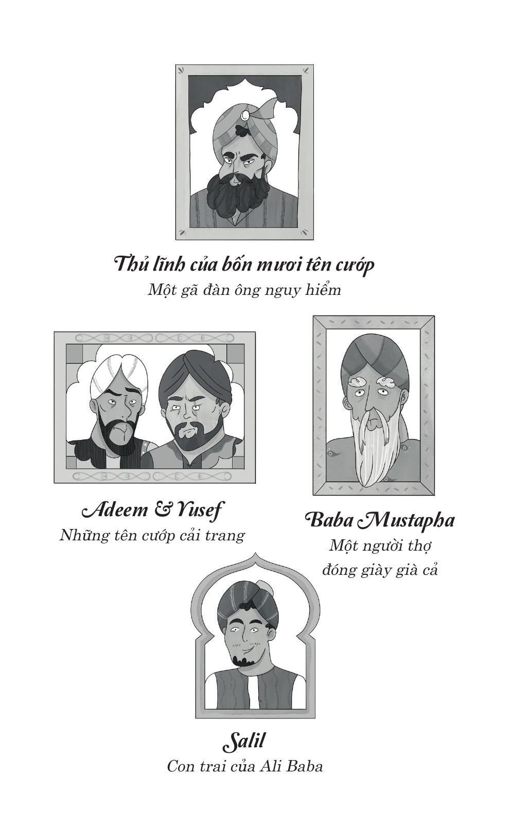 tuyển tập nghìn lẻ một đêm - ali baba và bốn mươi tên cướp - Ảnh 5