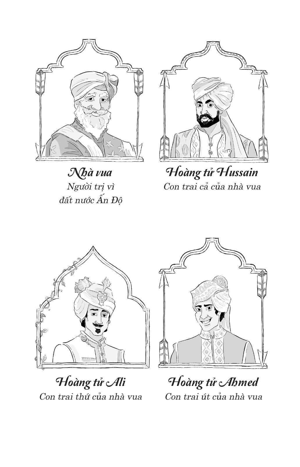 tuyển tập nghìn lẻ một đêm - ba hoàng tử và tấm thảm thần - Ảnh 4