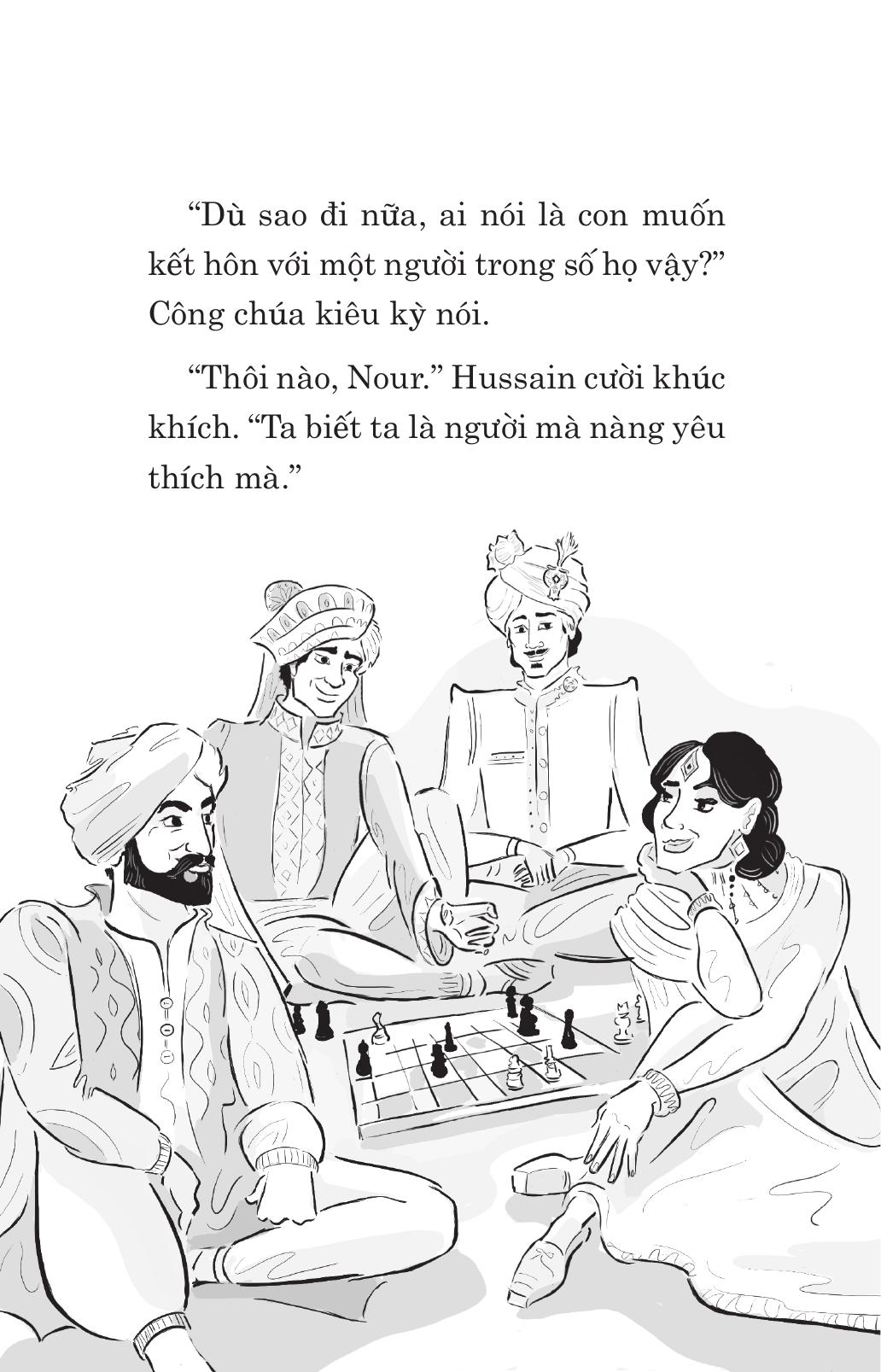 tuyển tập nghìn lẻ một đêm - ba hoàng tử và tấm thảm thần - Ảnh 8