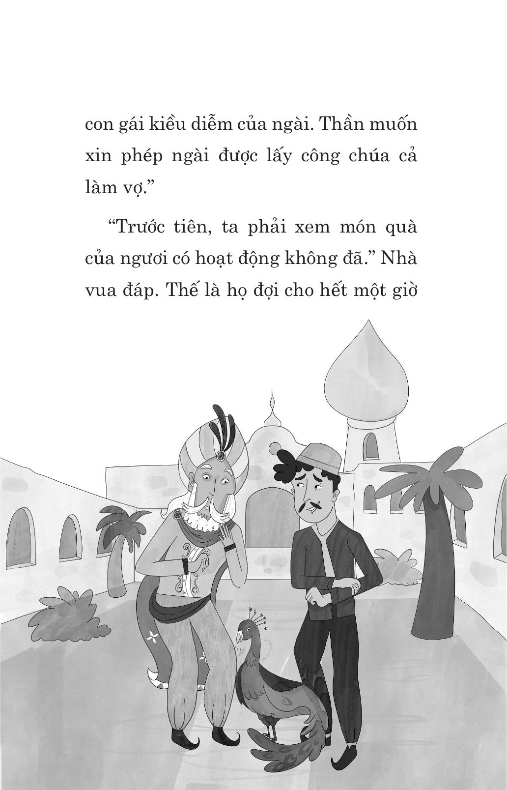 tuyển tập nghìn lẻ một đêm - con ngựa thần kỳ - Ảnh 8