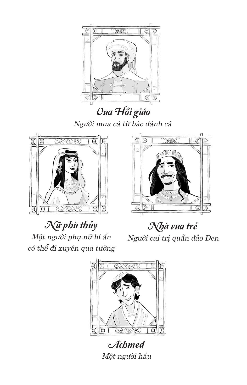 tuyển tập nghìn lẻ một đêm - người đánh cá và vị thần - Ảnh 5