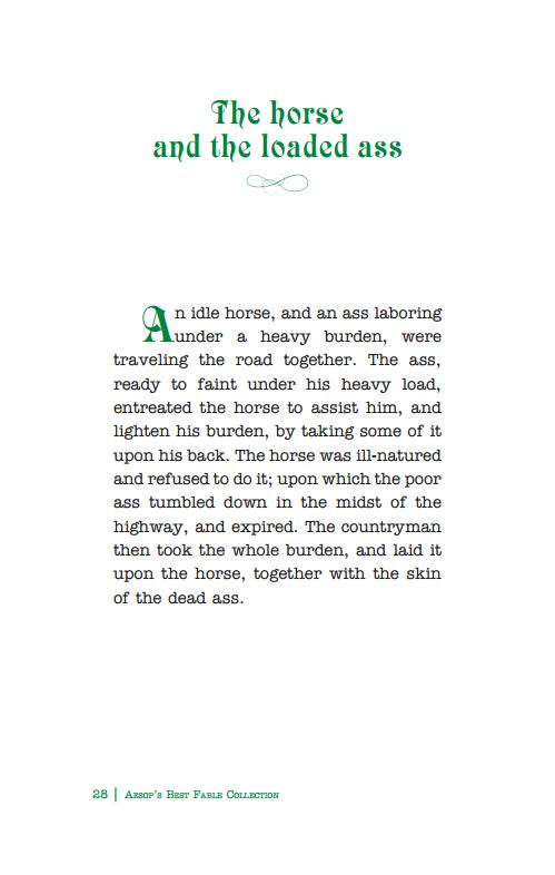 tuyển tập những câu chuyện hay nhất của aesop (song ngữ anh-việt) - Ảnh 5