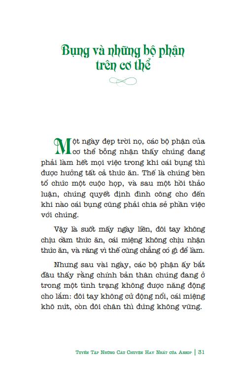 tuyển tập những câu chuyện hay nhất của aesop (song ngữ anh-việt) - Ảnh 8