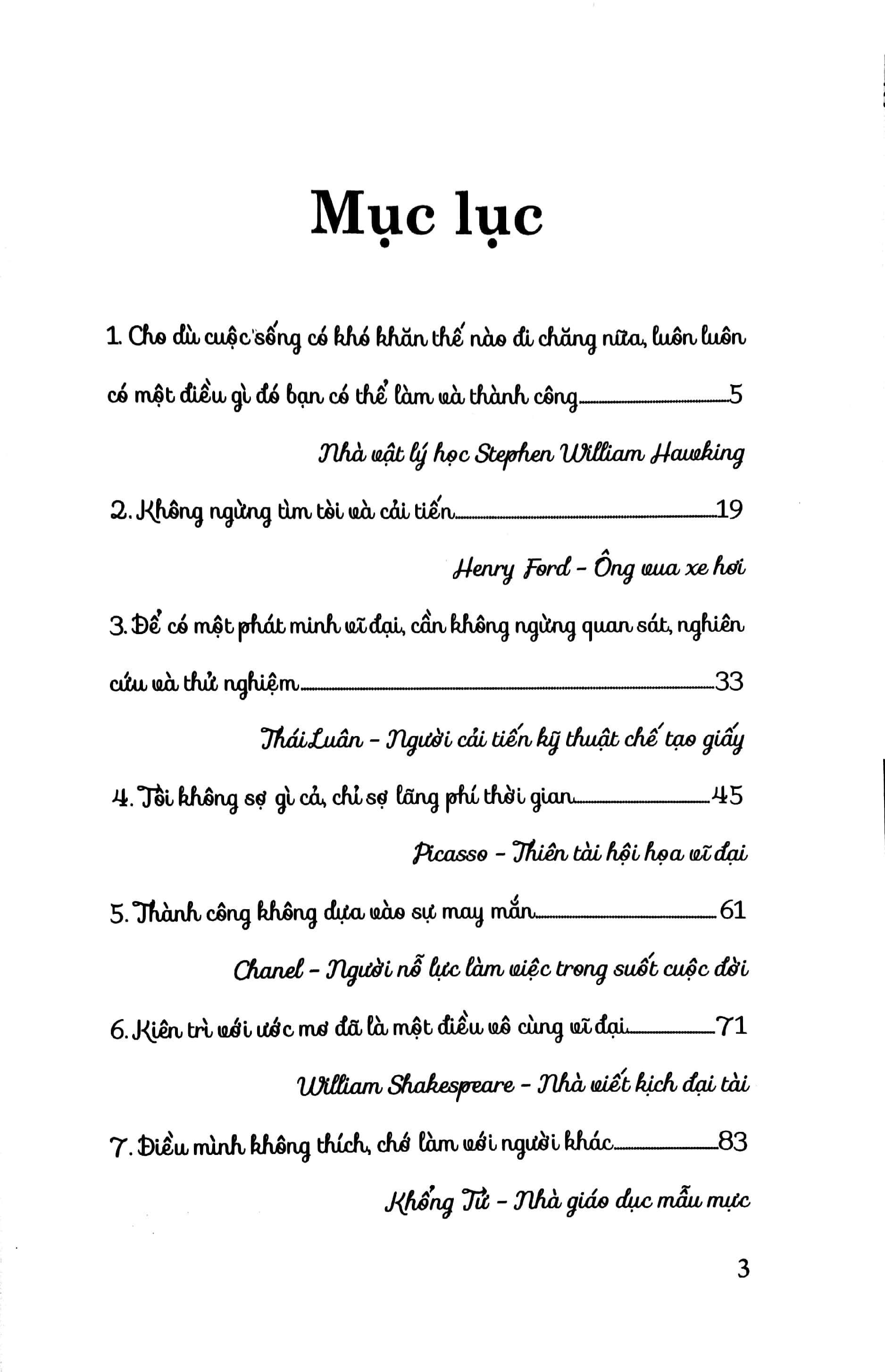 tuyển tập những câu chuyện về các danh nhân nổi tiếng trên thế giới - những tấm gương kiên trì, nỗ lực - Ảnh 3